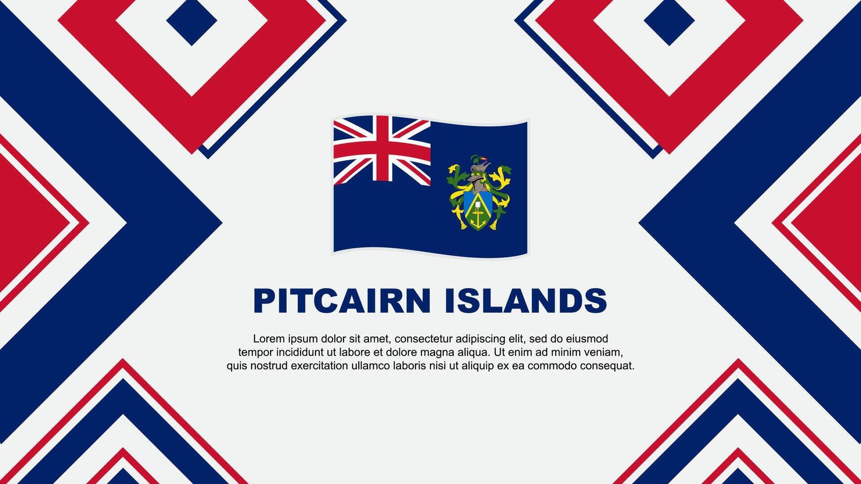 pitcairn islas bandera resumen antecedentes diseño modelo. pitcairn islas independencia día bandera fondo de pantalla vector ilustración. pitcairn islas independencia día