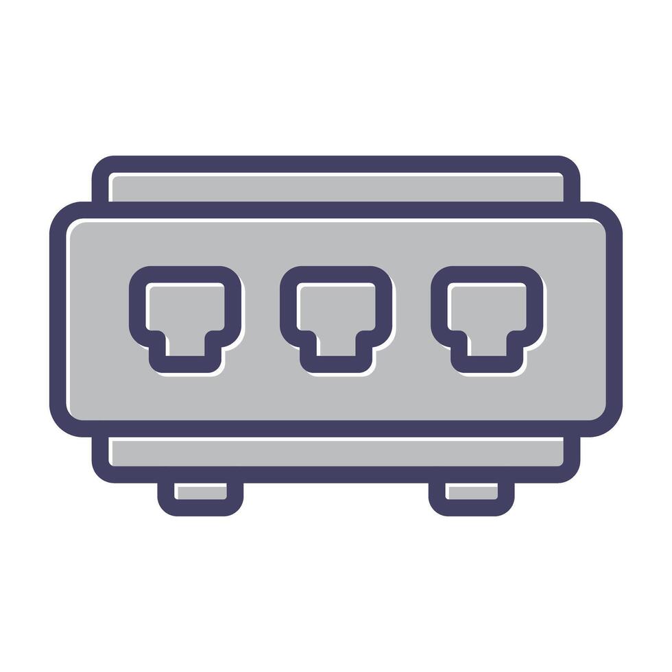 Network Switch Vector Icon