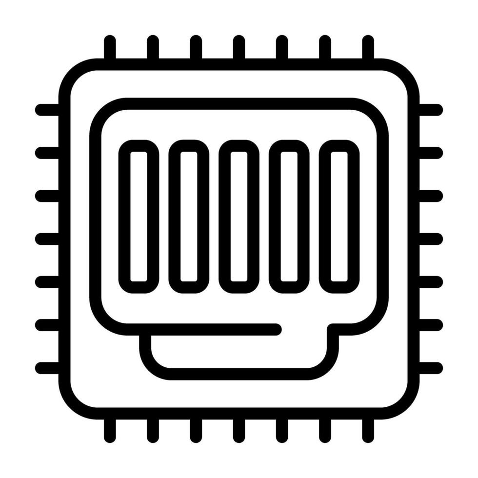 Ethernet Vector Icon