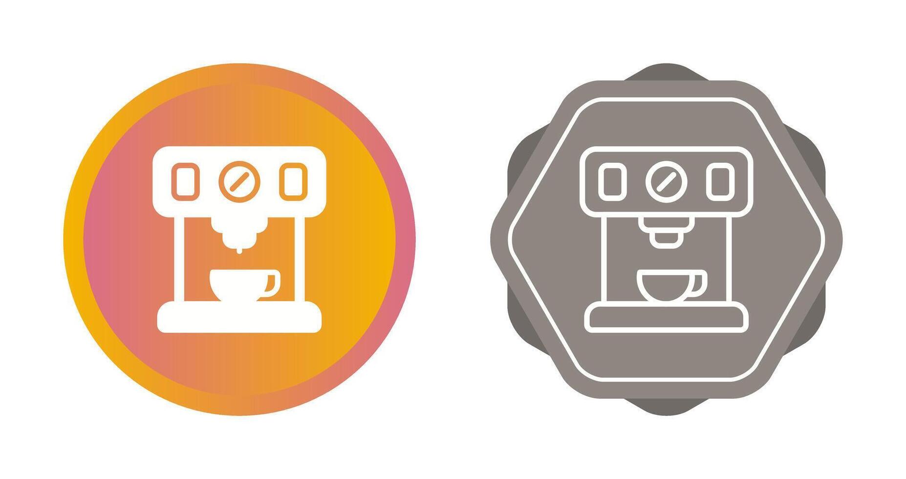 Coffee Maker with Wi-Fi Vector Icon