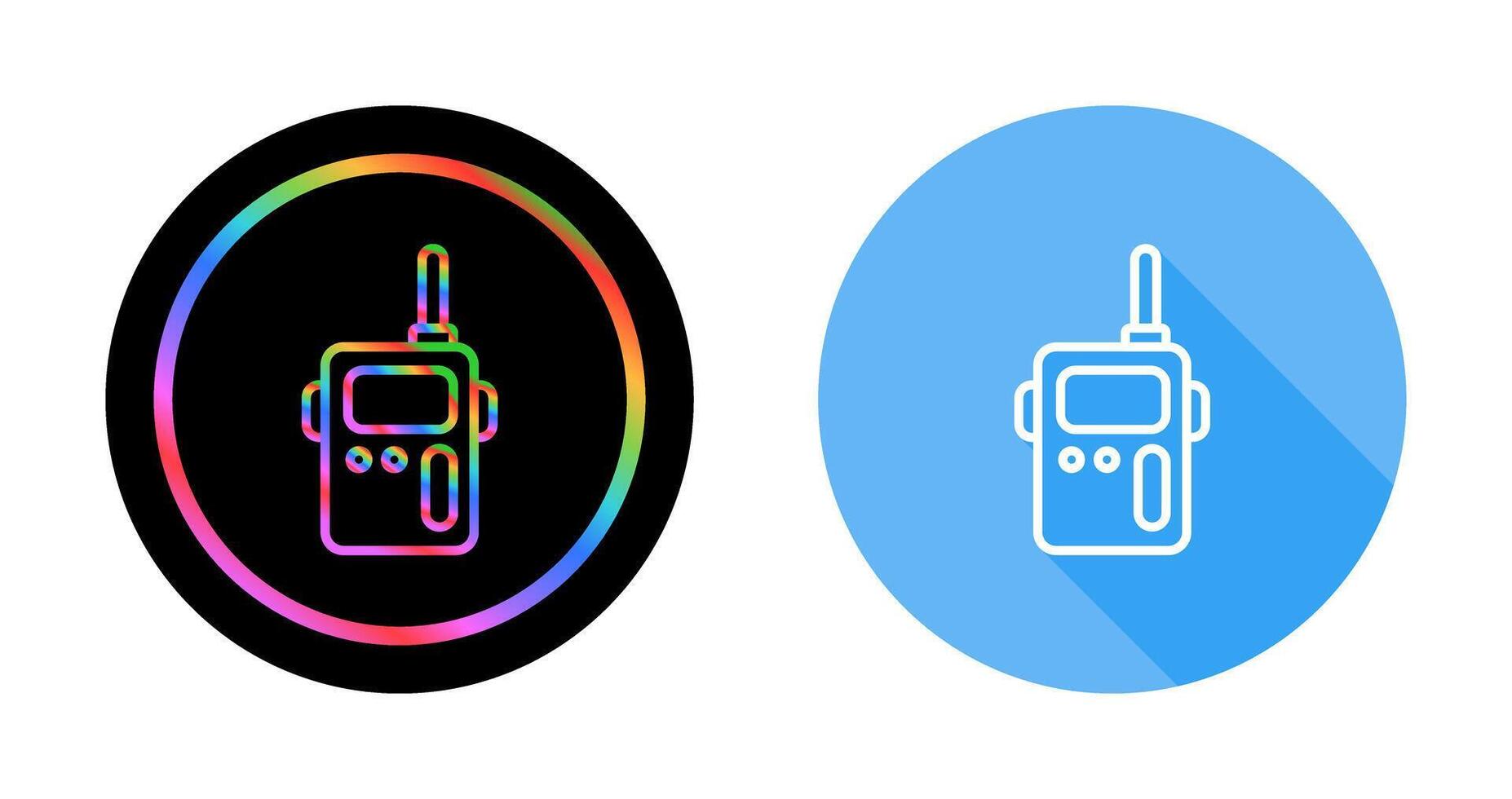 Emergency radio Vector Icon