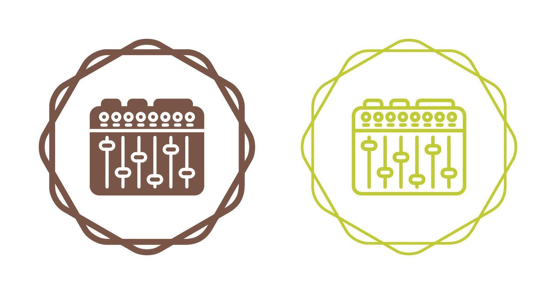 Sound Mixer Vector Icon