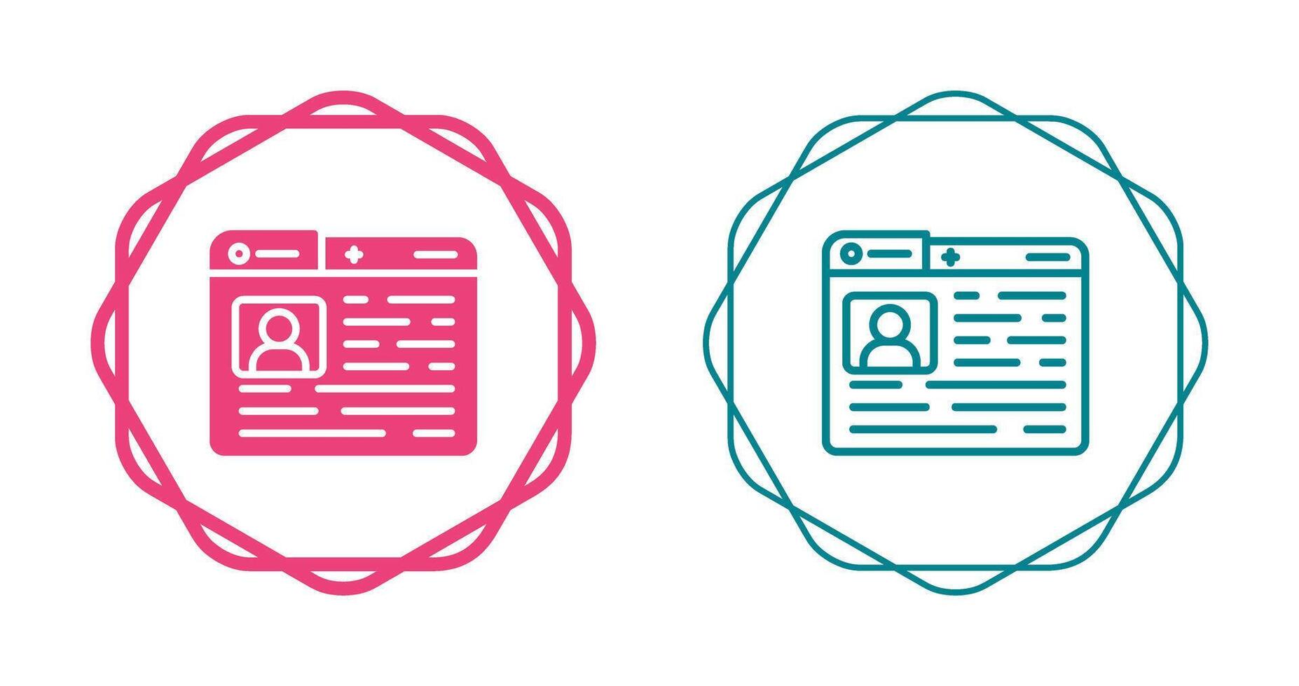 Profile Vector Icon