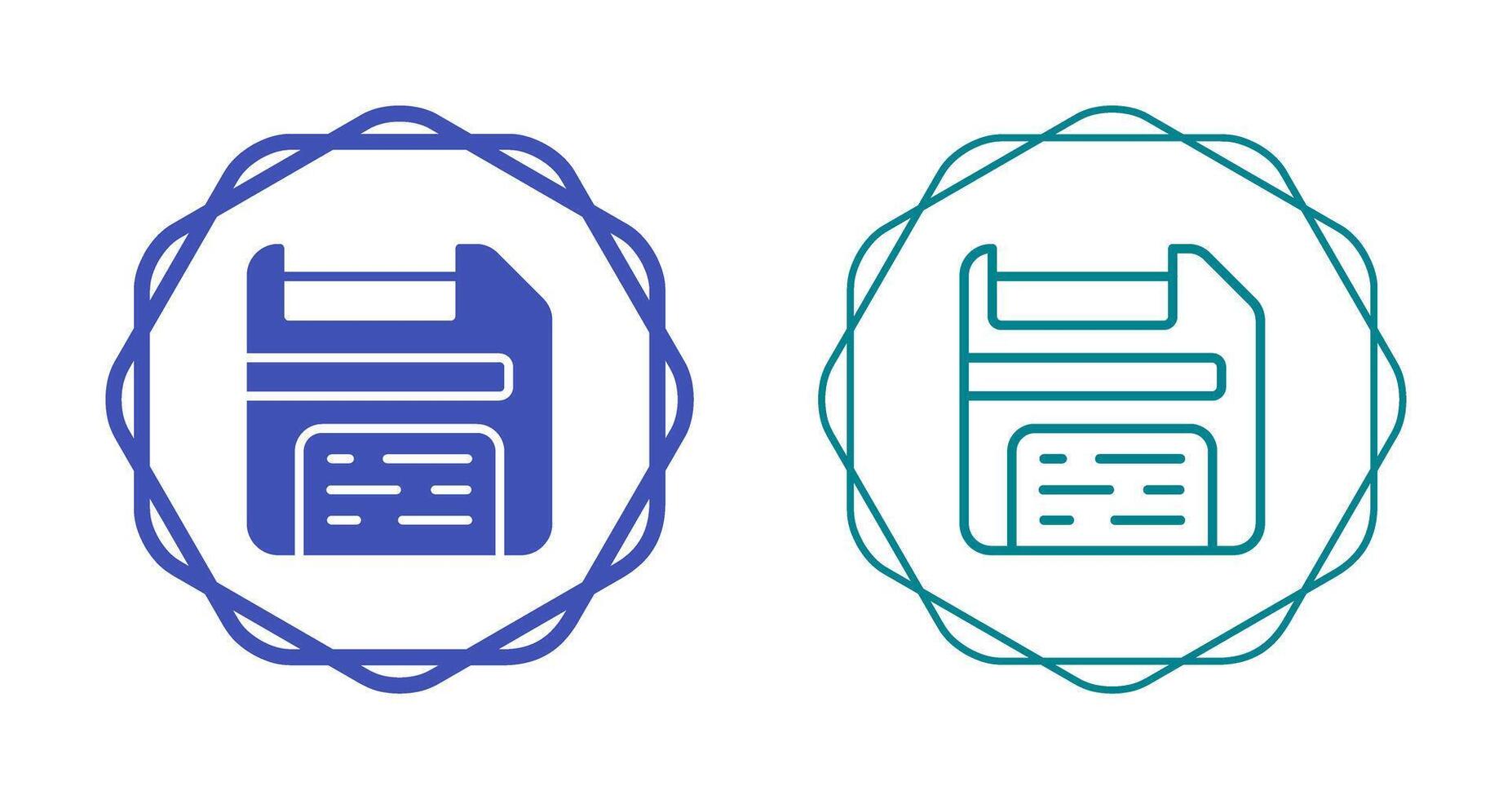 Floppy Disk Vector Icon