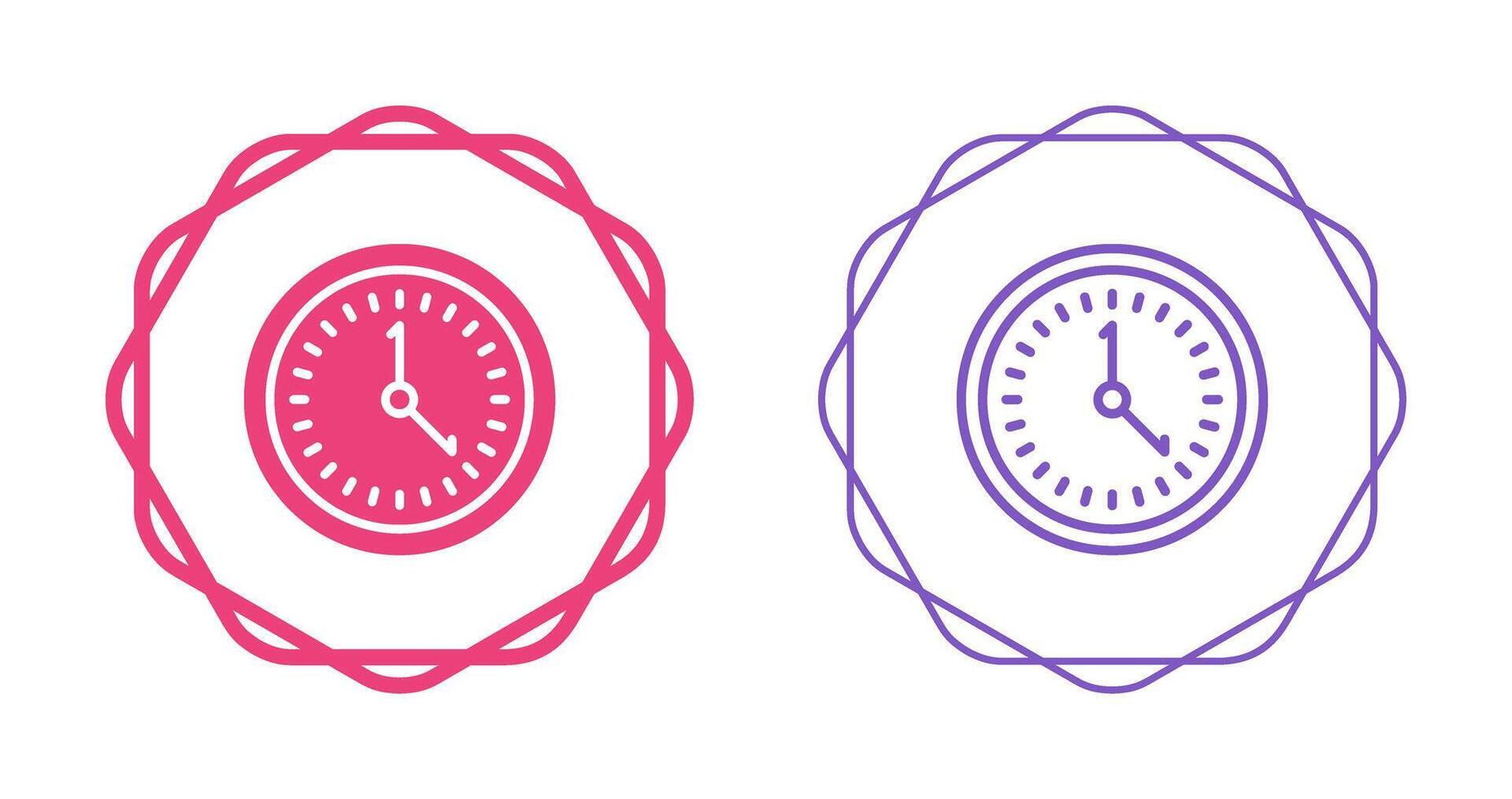 Clock Vector Icon