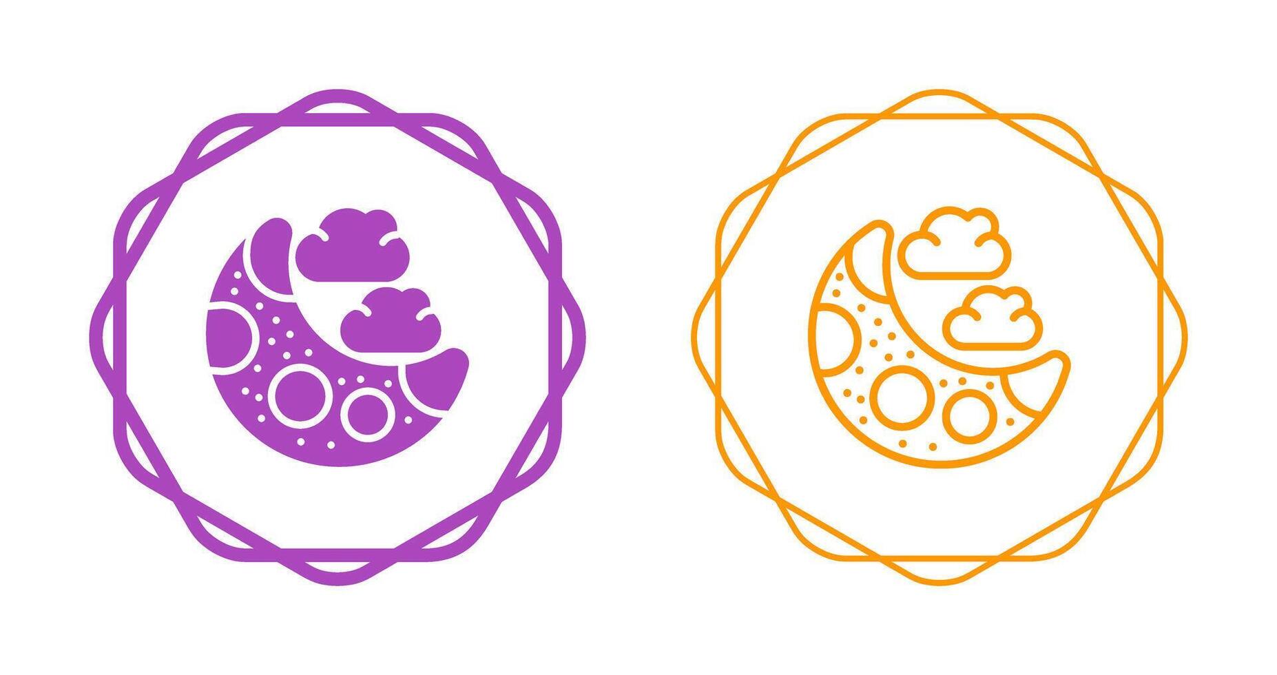 Moon Vector Icon