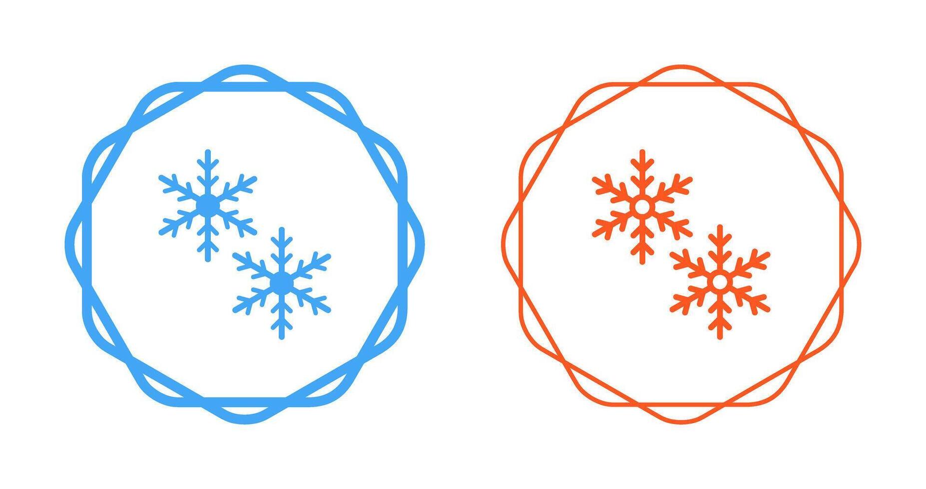 Snowflakes Vector Icon