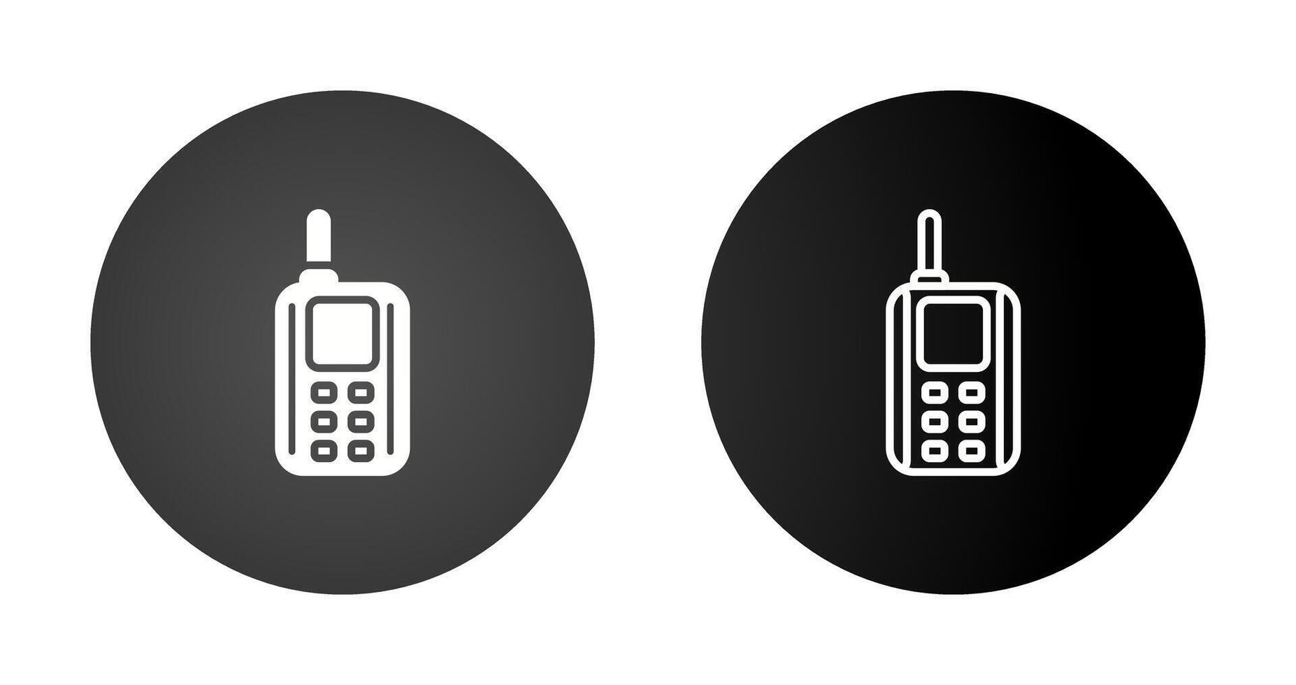 Walkie Talkie Vector Icon