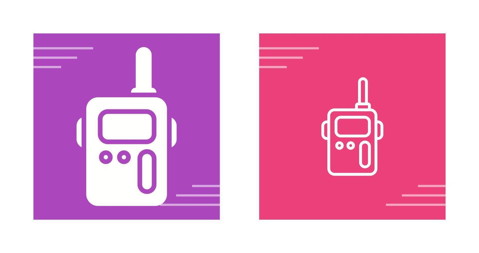 Emergency radio Vector Icon