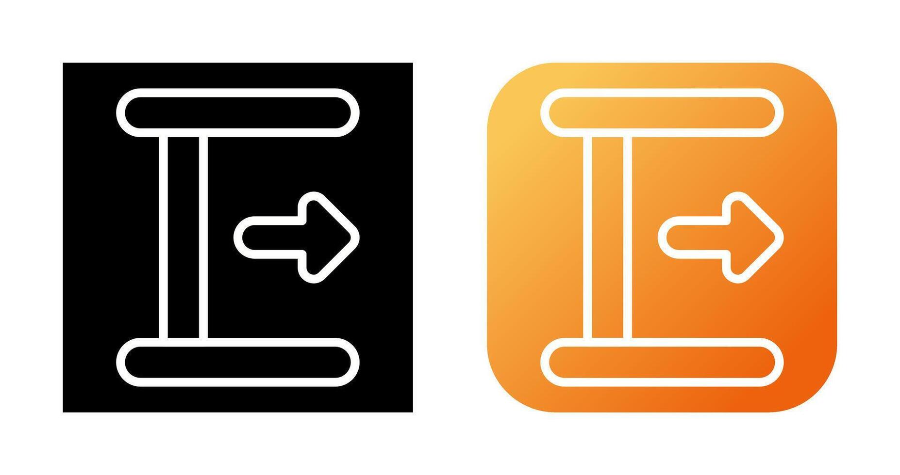 Slide Rule Vector Icon