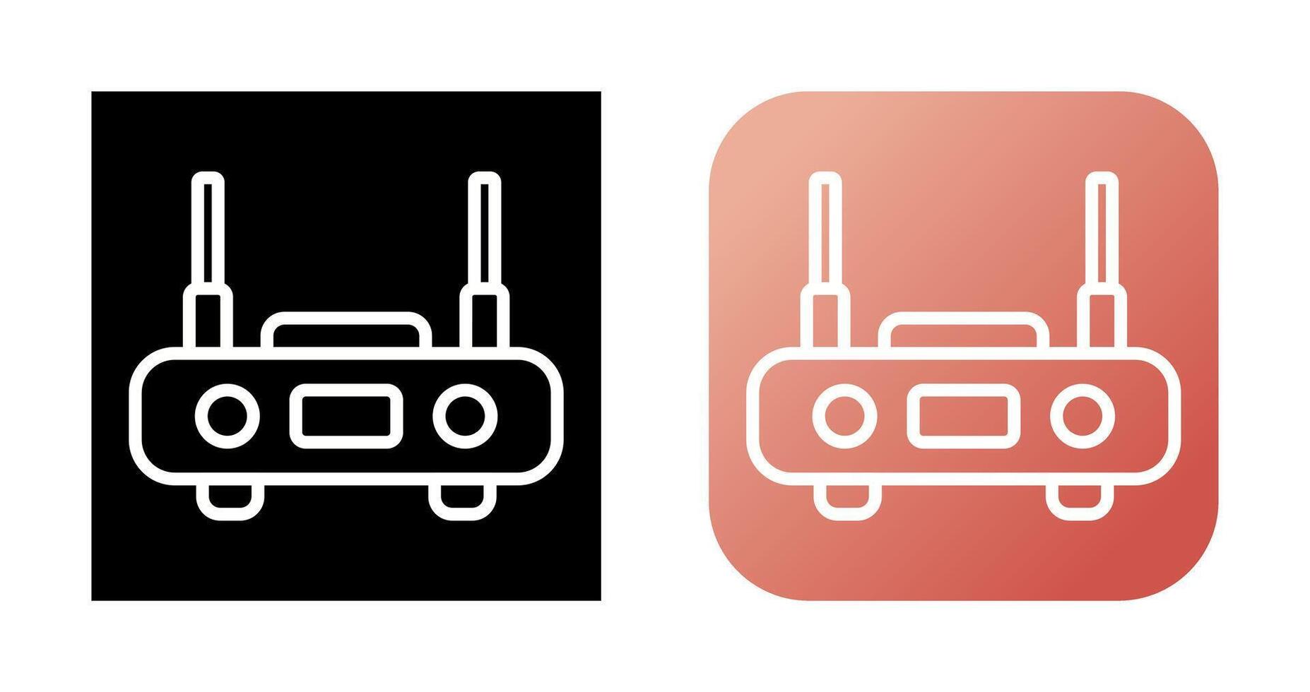 Router Vector Icon