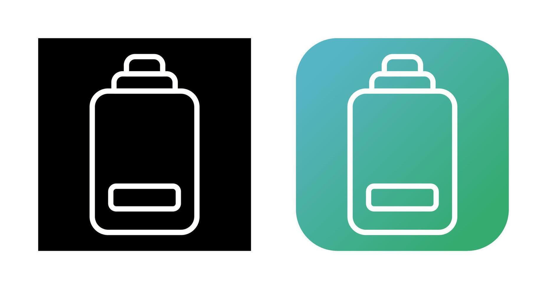 Low Battery Vector Icon
