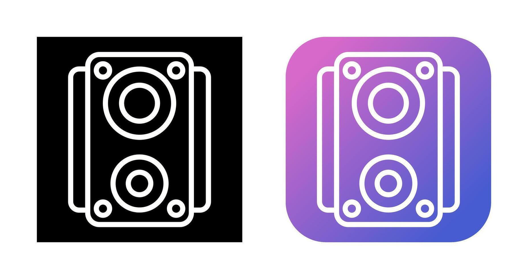 Loudspeaker Vector Icon