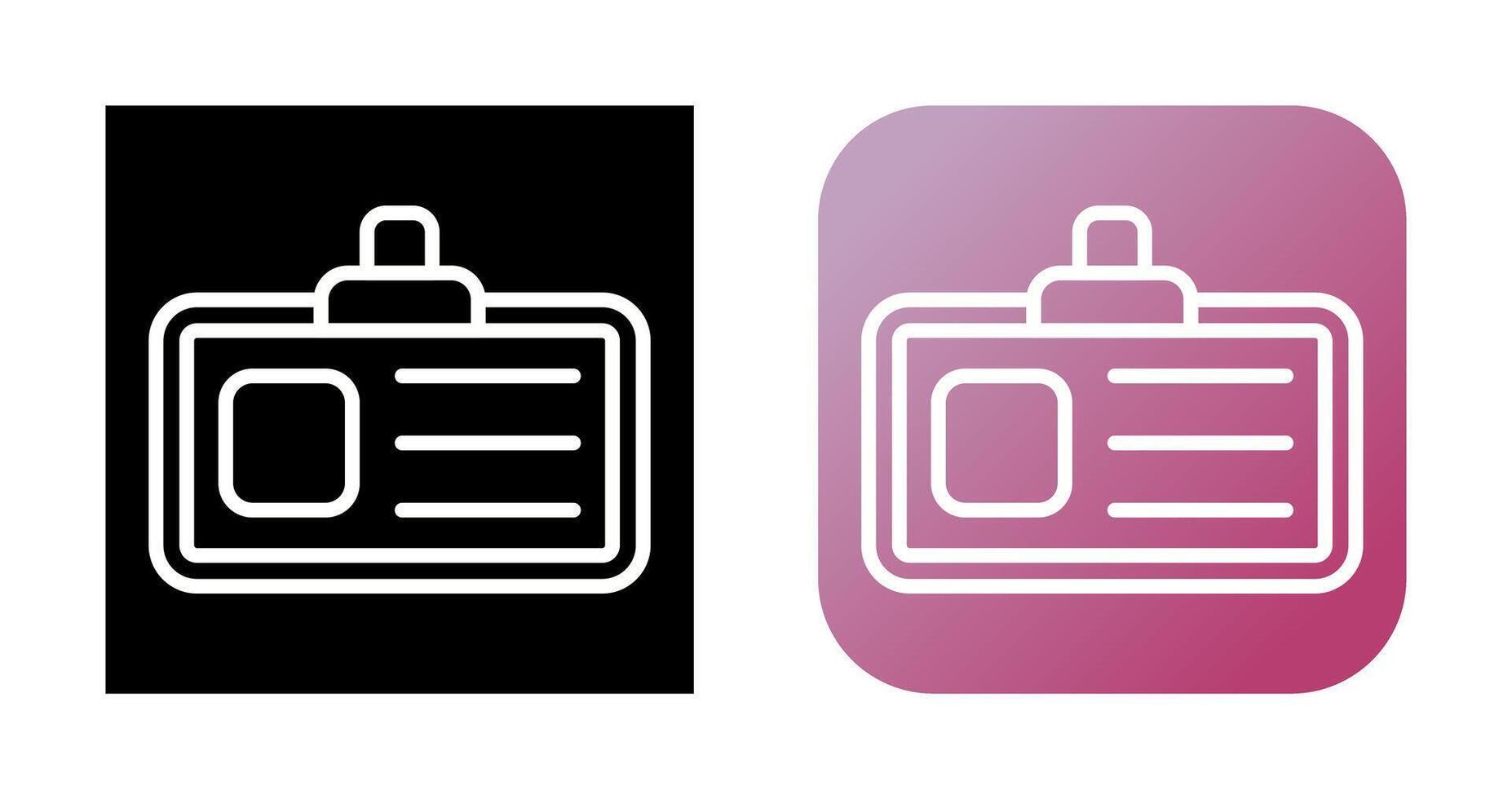 Business Card Vector Icon