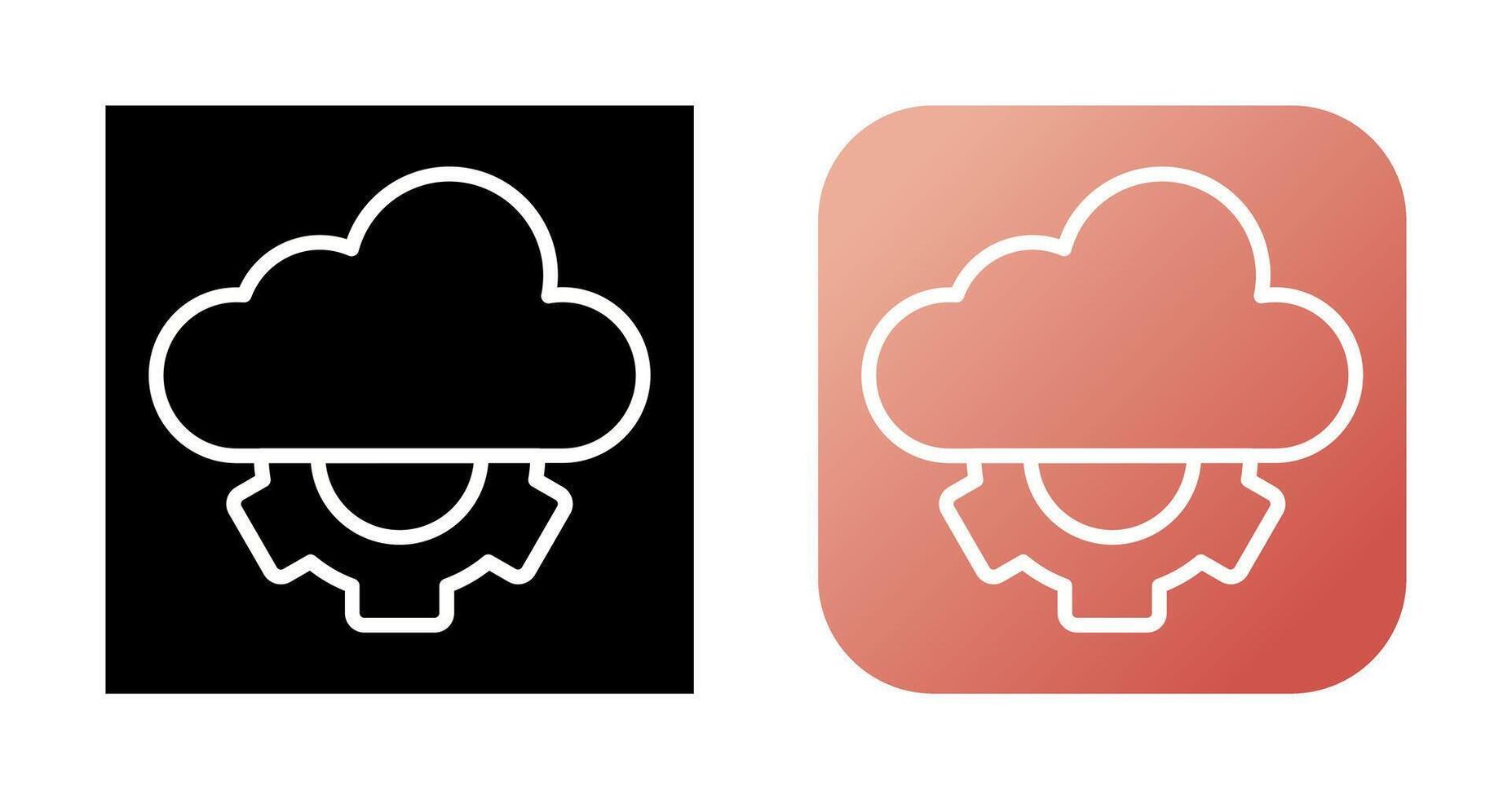 nube api vector icono