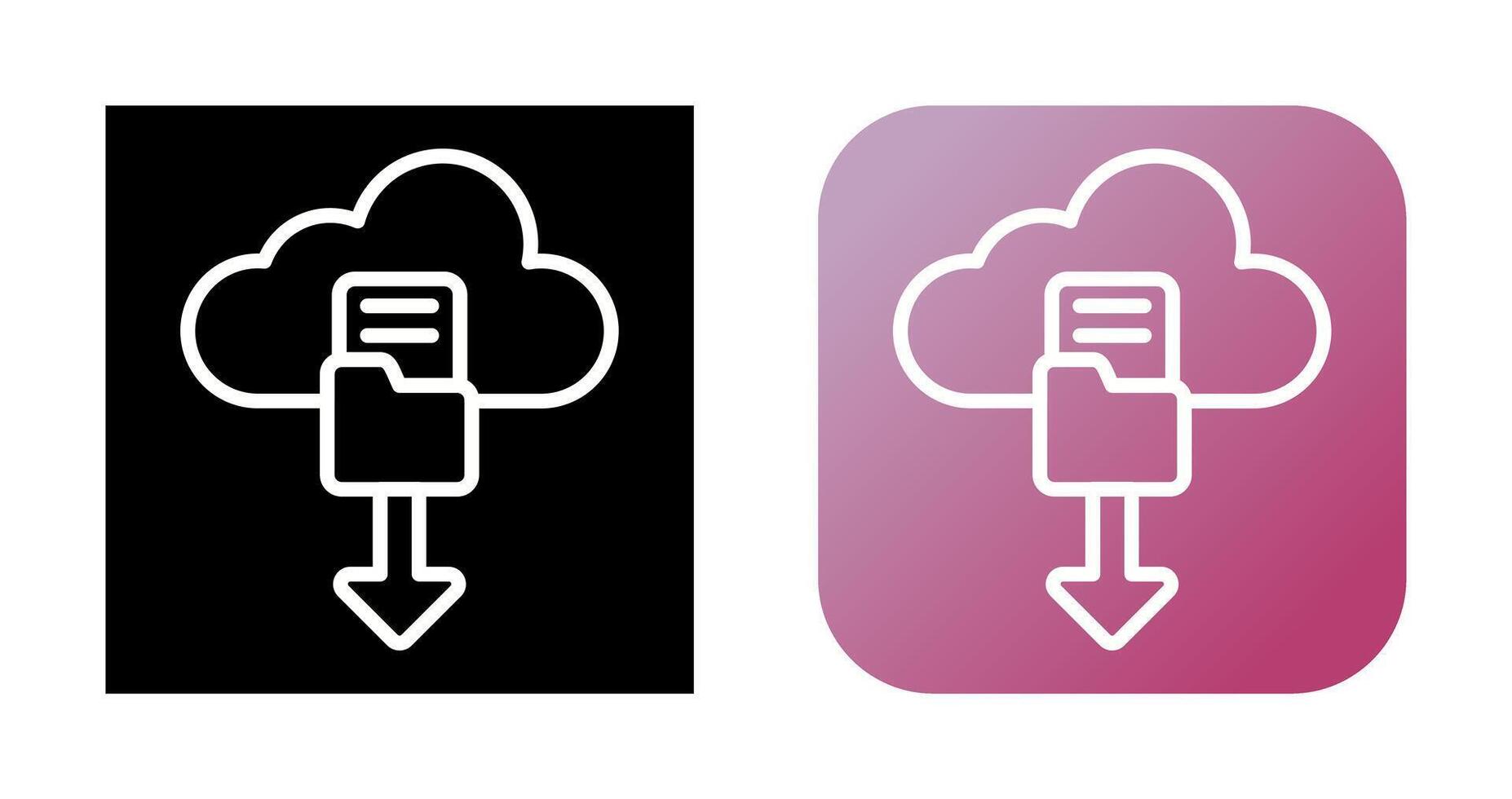 Cloud Security Auditing Vector Icon