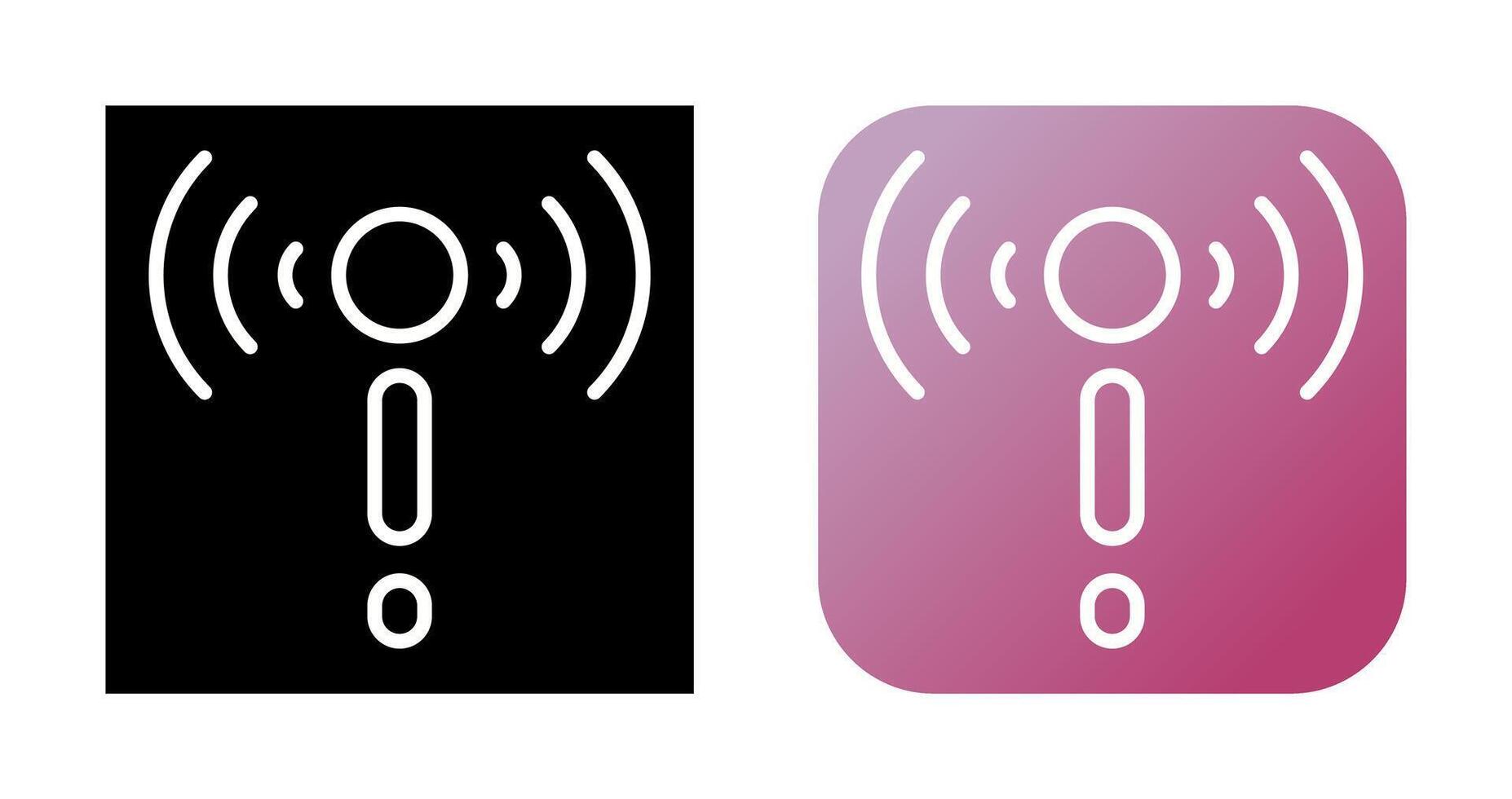 Network Troubleshooting Vector Icon