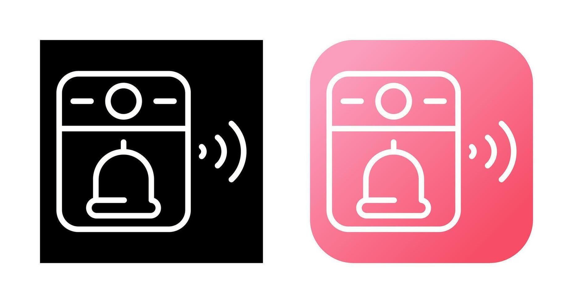 Video Doorbell Vector Icon