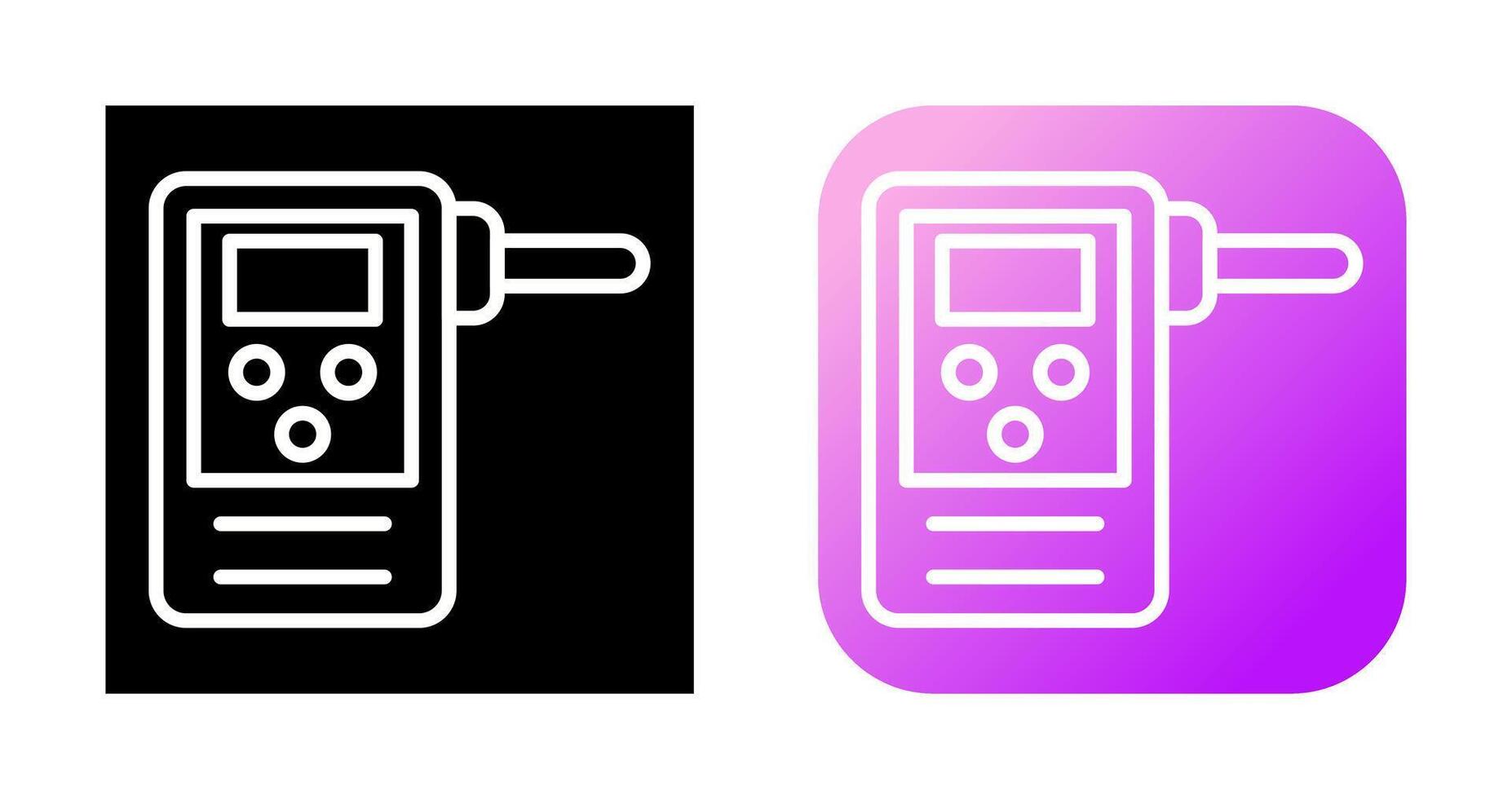Breathalyzer Vector Icon