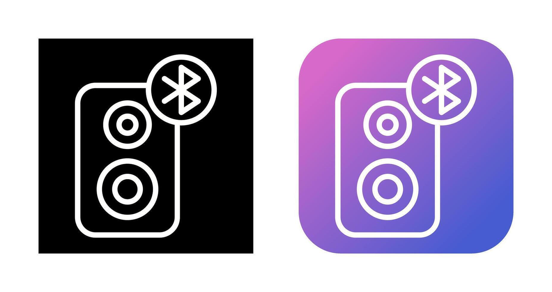 Bluetooth Speakerphone Vector Icon