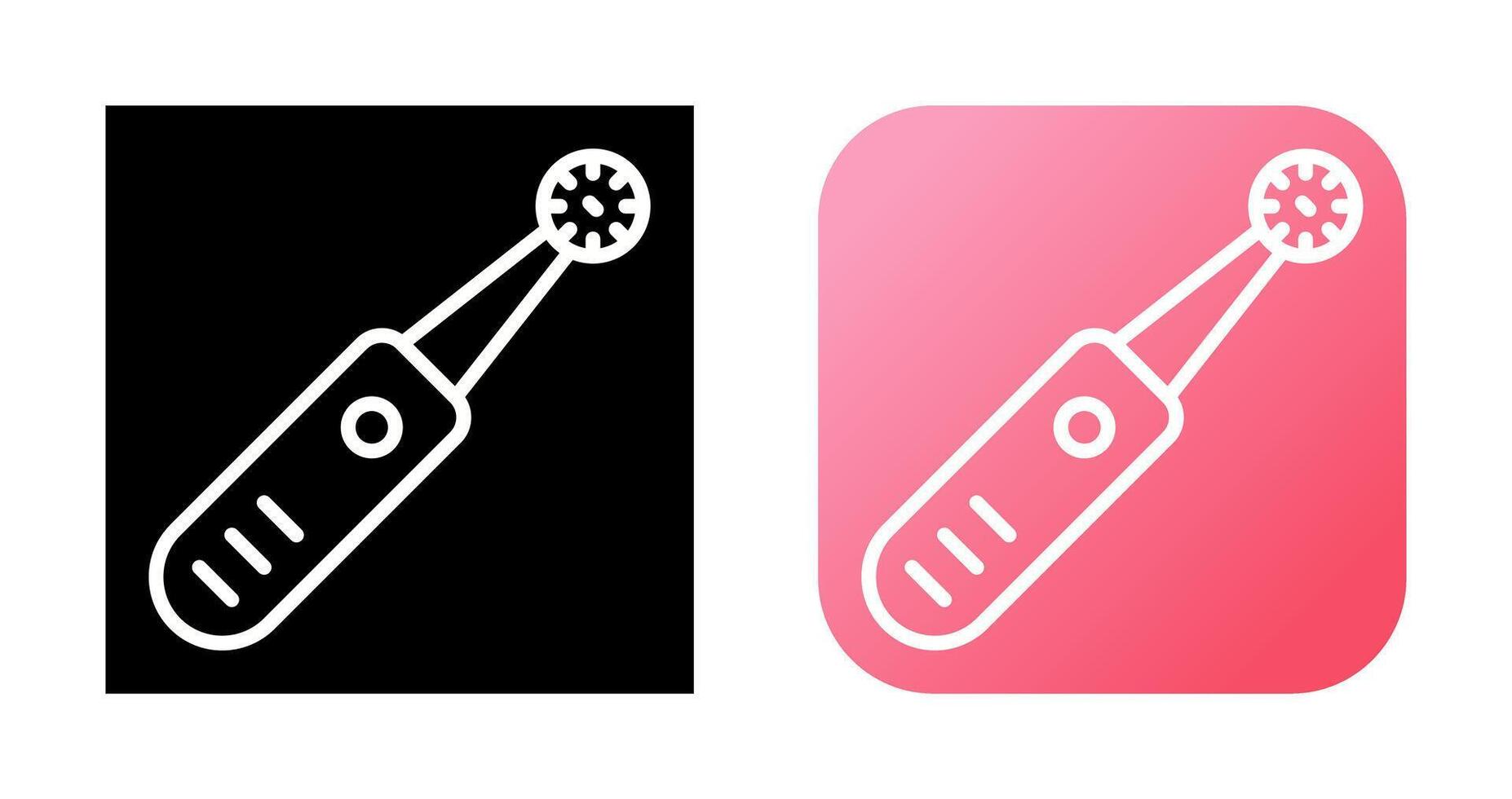 Electric Toothbrush Vector Icon