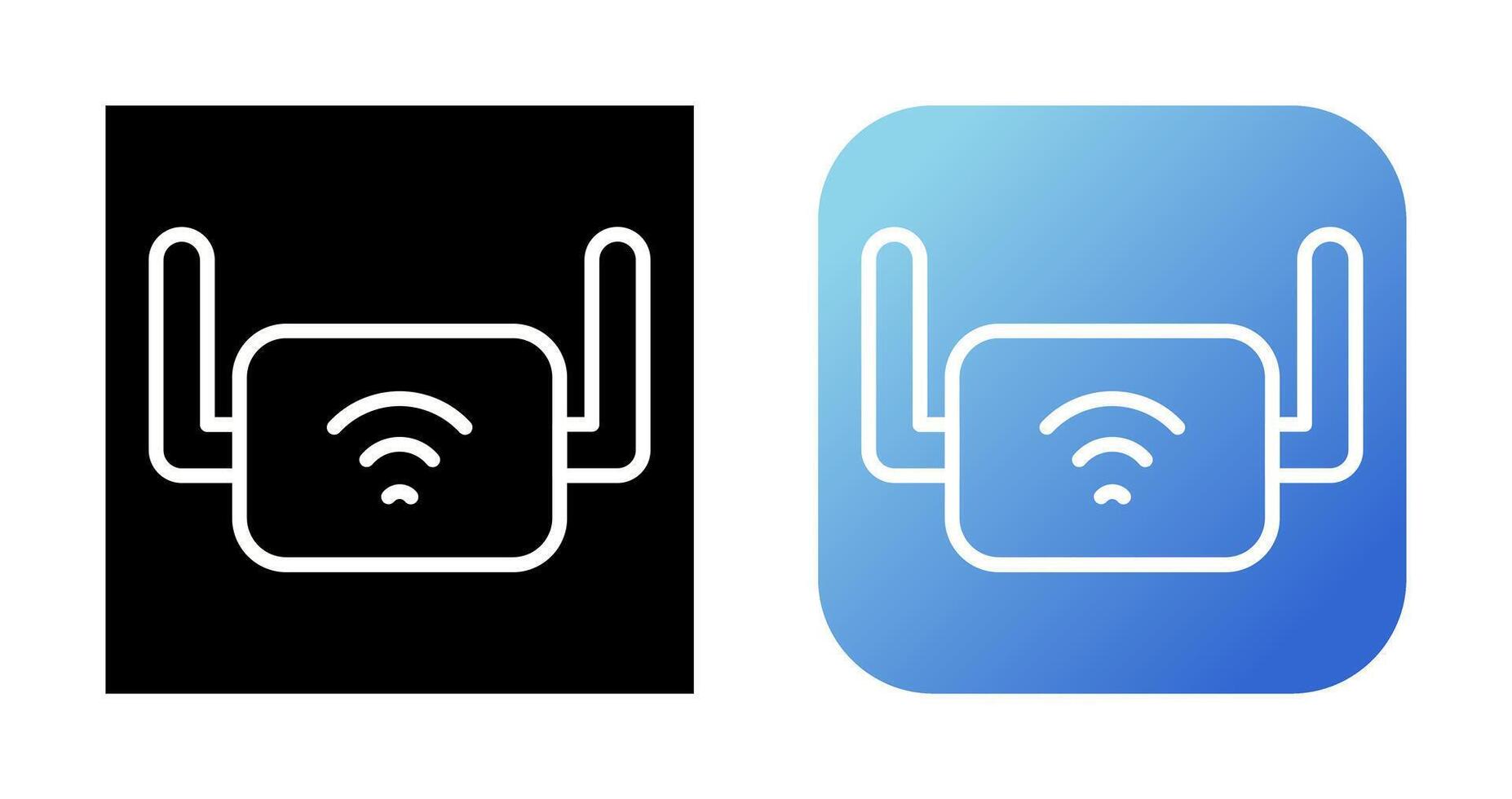 Wi-Fi Range Extender Vector Icon