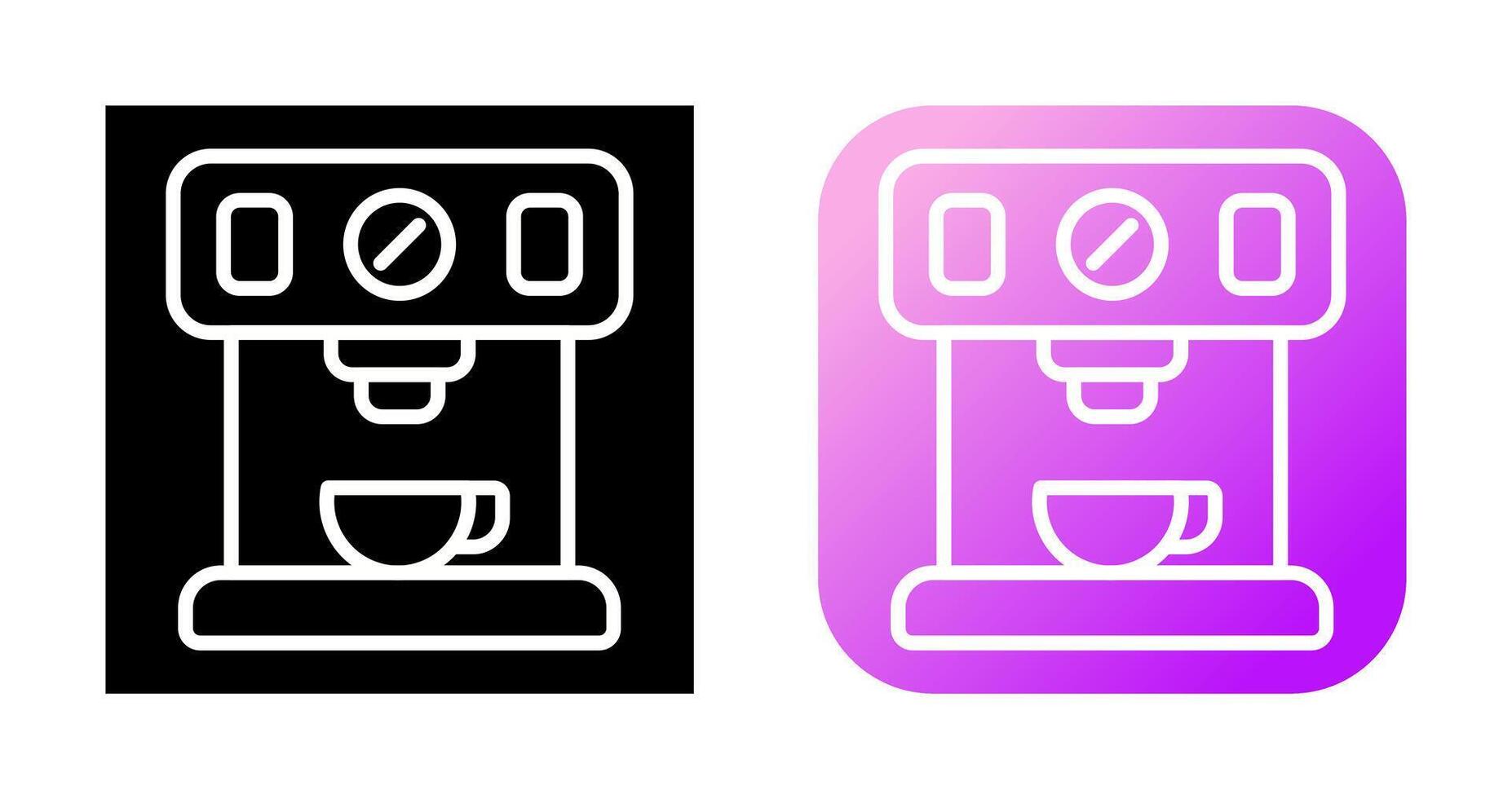 Coffee Maker with Wi-Fi Vector Icon