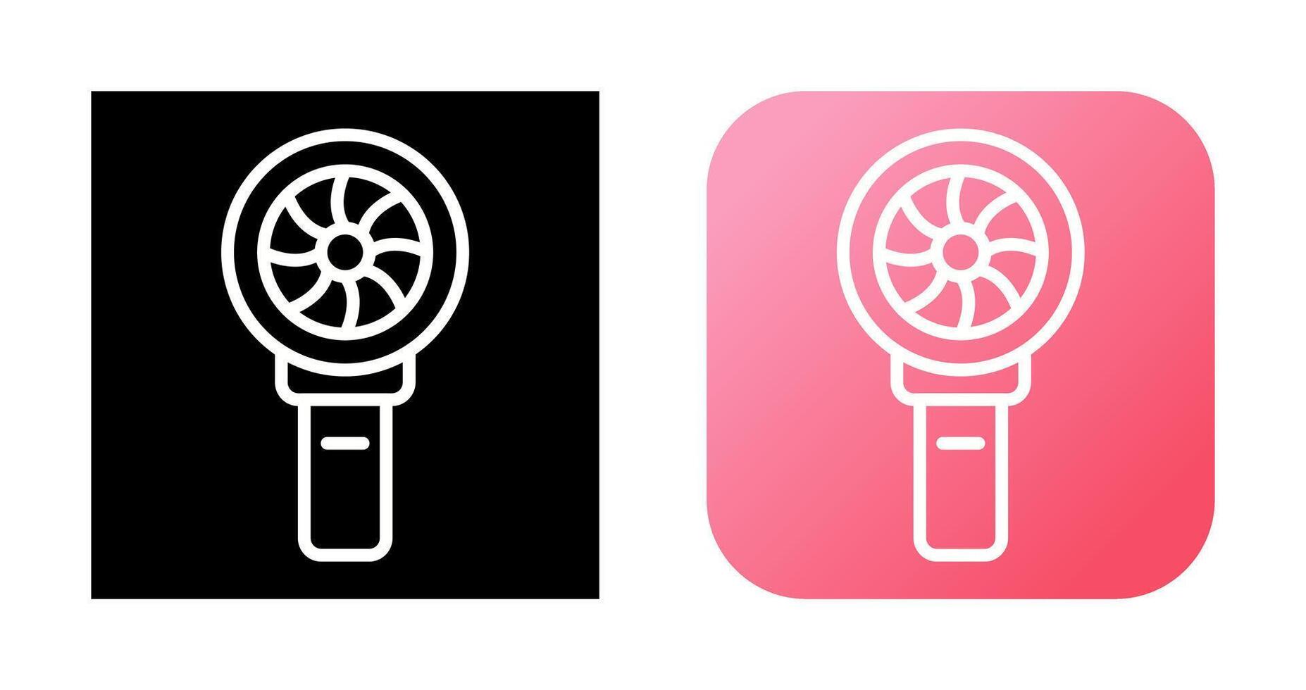 Portable fan Vector Icon