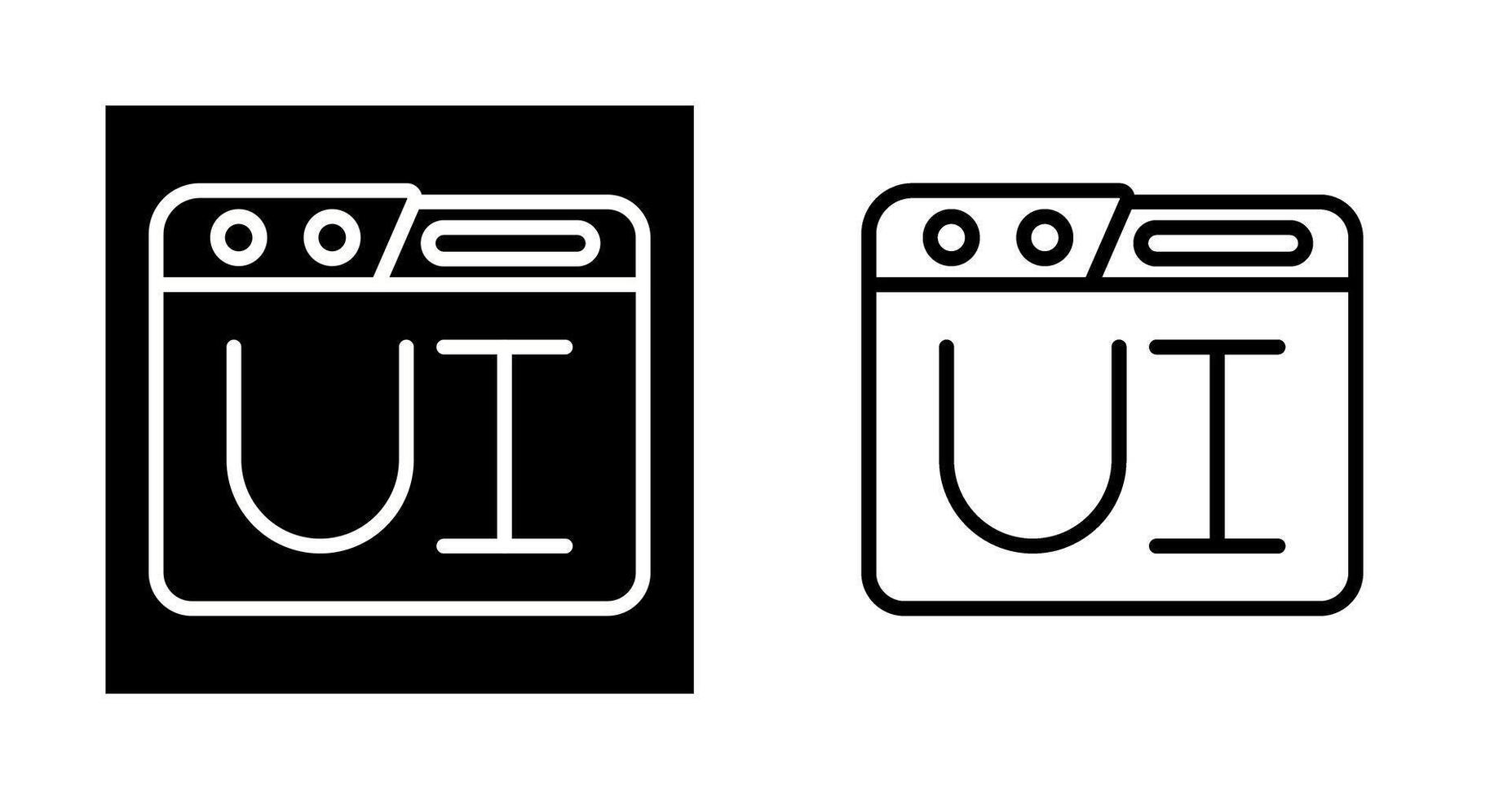 User Interface Vector Icon