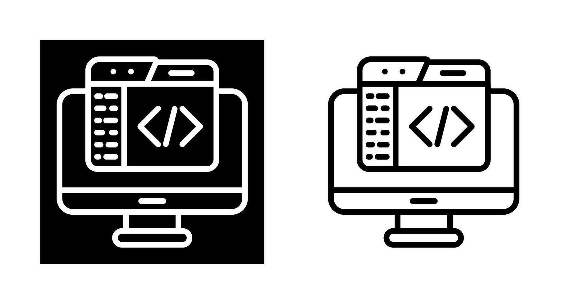 Code Editor Vector Icon