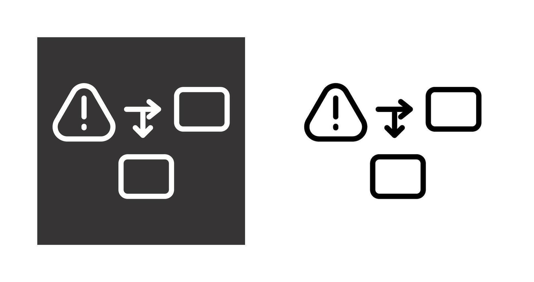 procedimiento vector icono