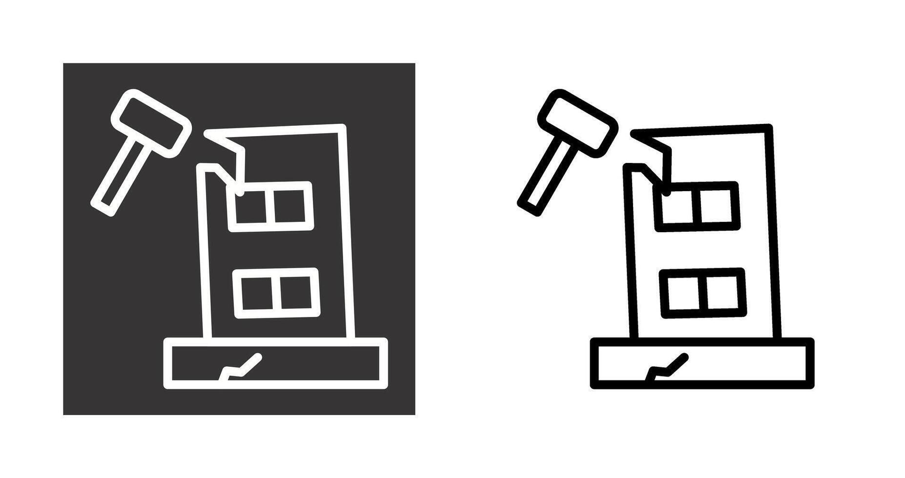 Industry Disruption Vector Icon