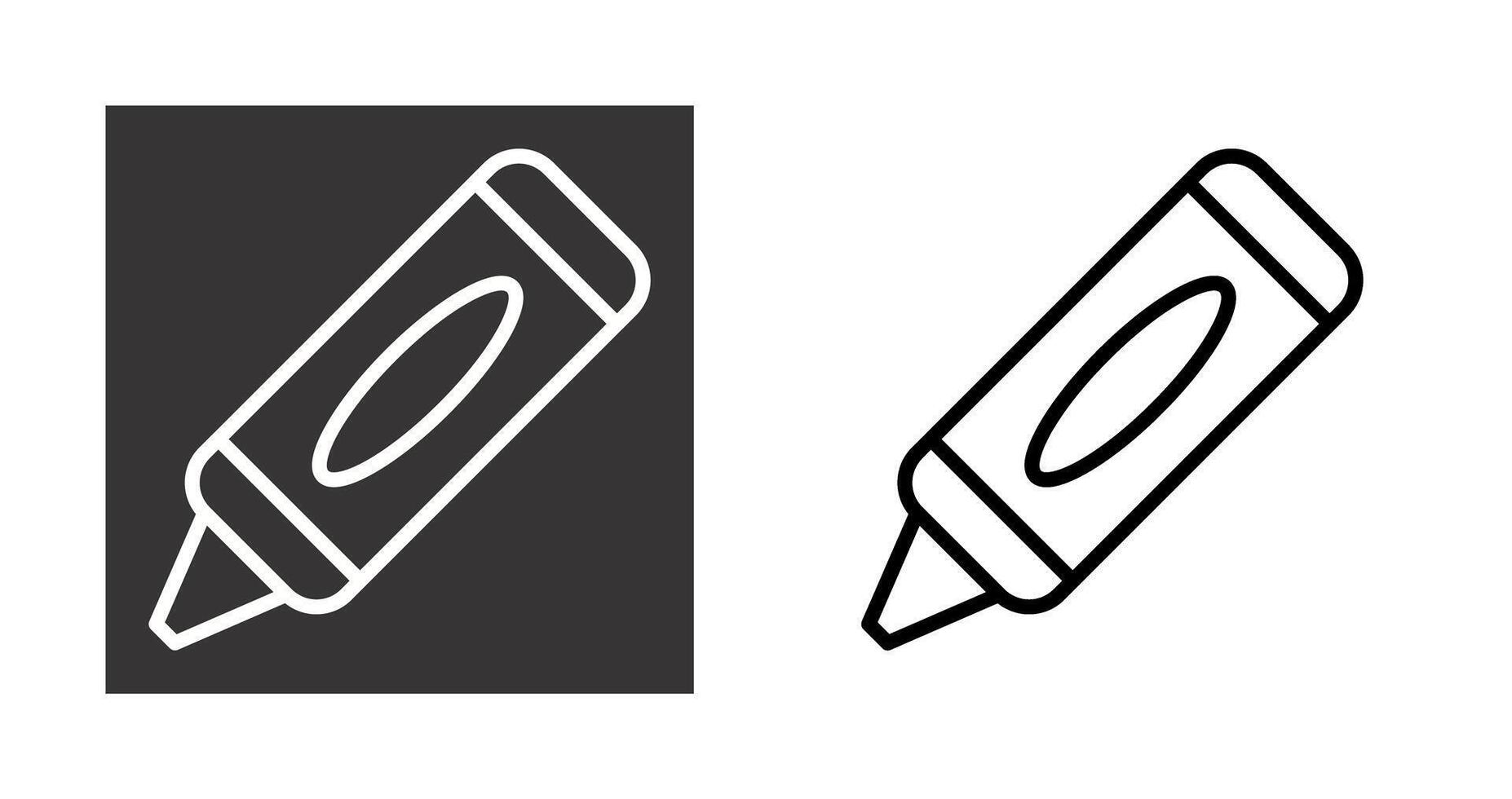 Crayon Vector Icon