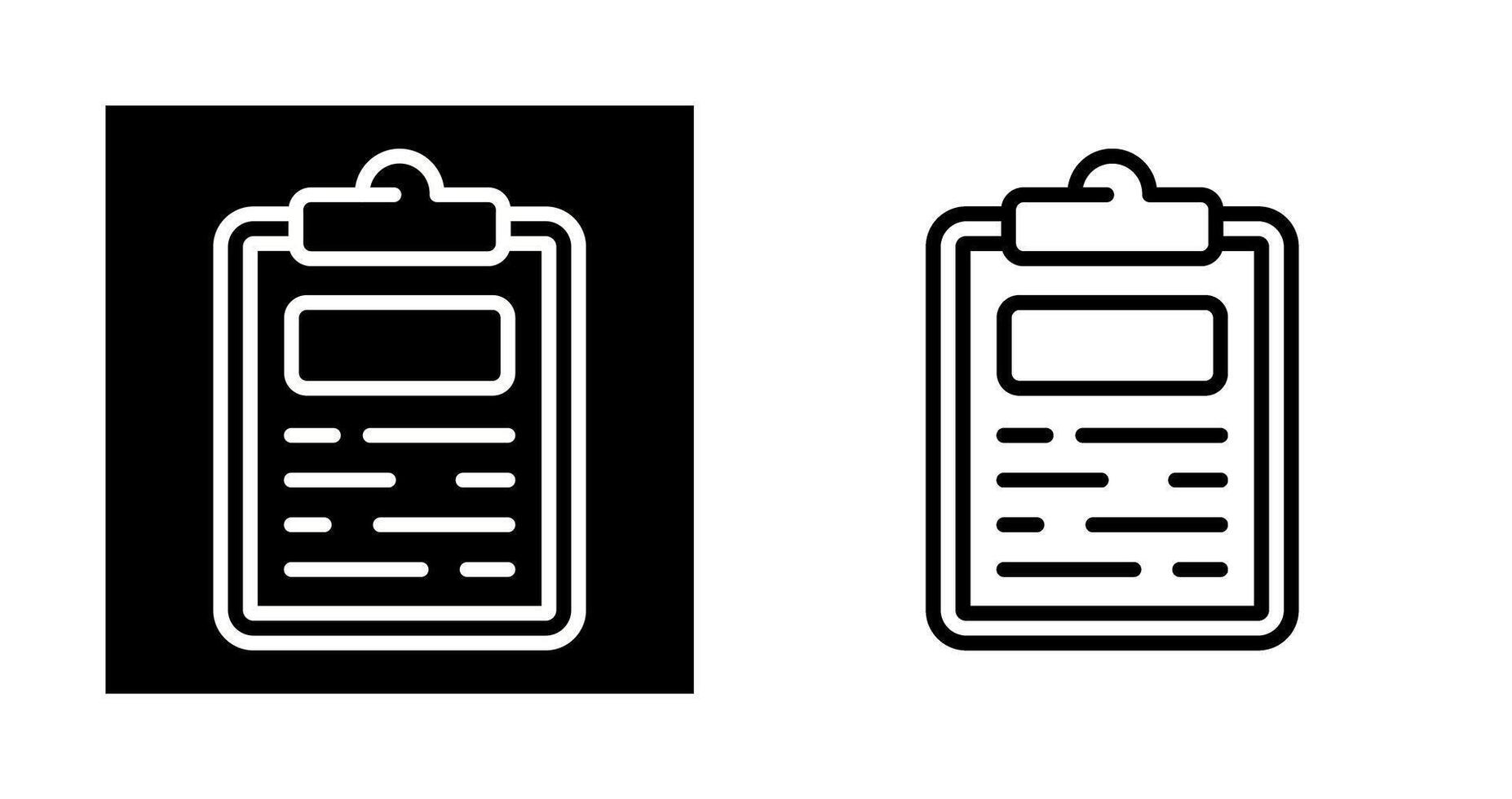 Clipboard Vector Icon