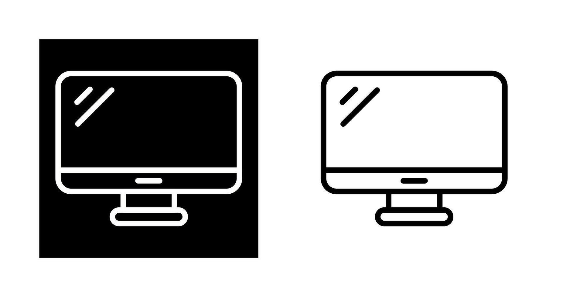 Monitor Vector Icon