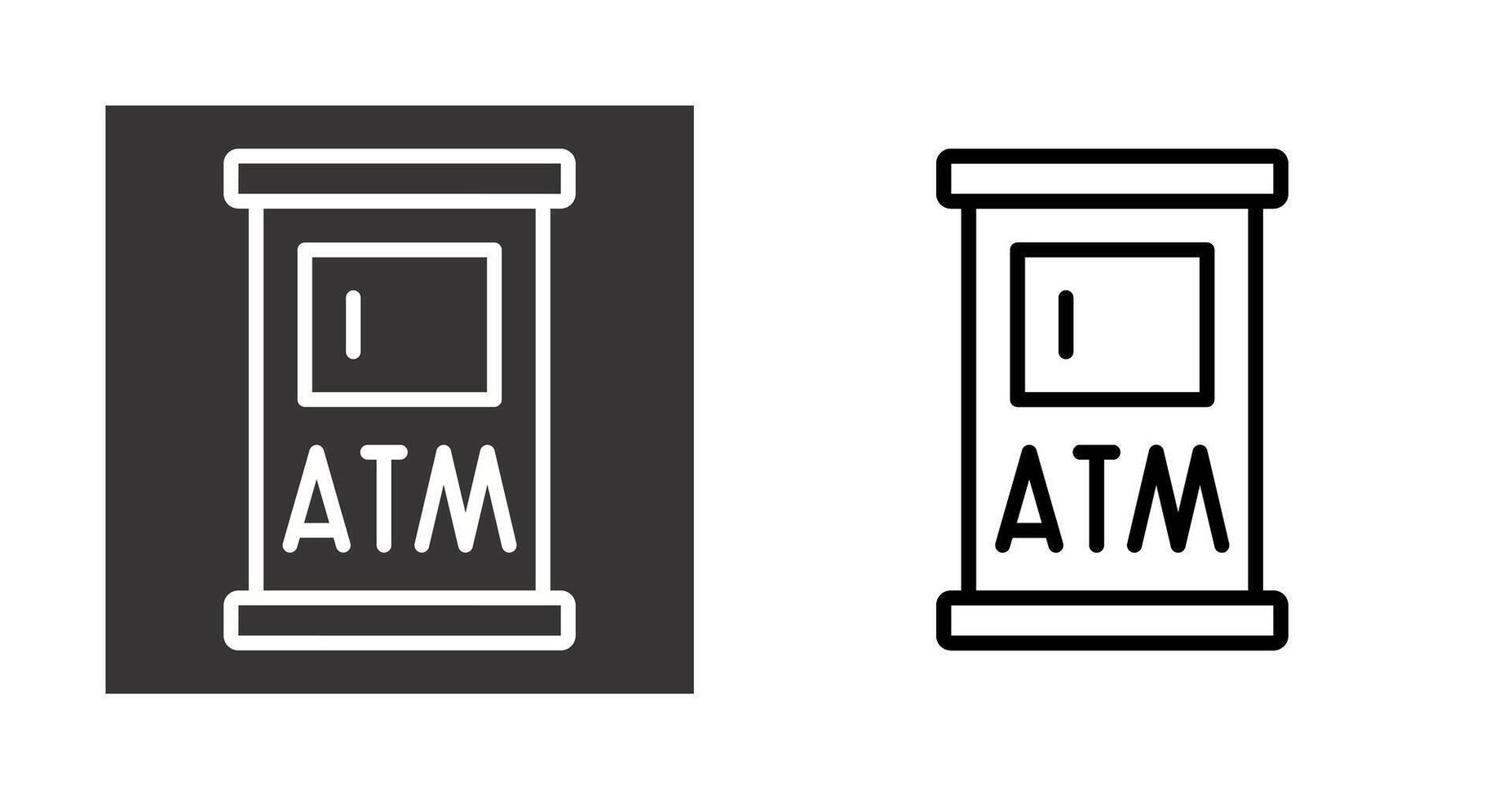 Atm Machine Vector Icon