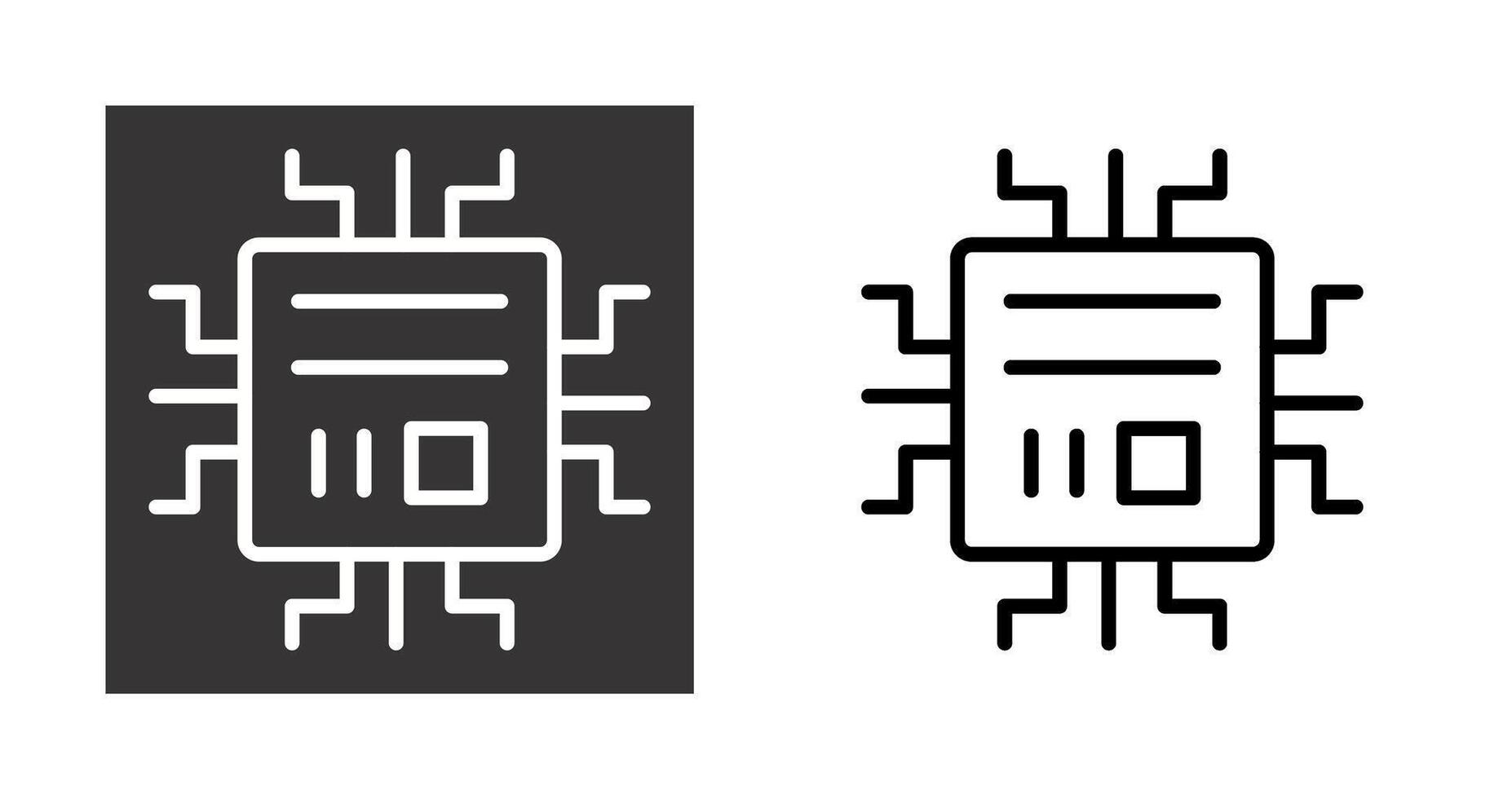 Microchip Vector Icon