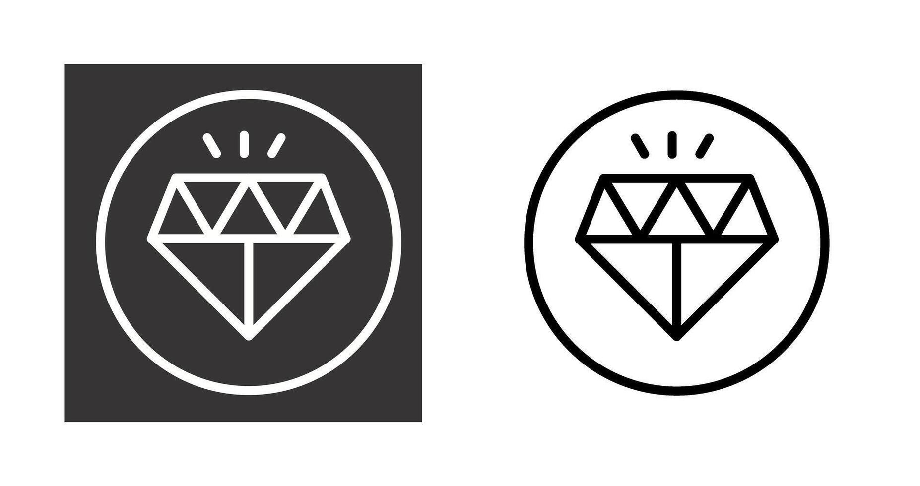 Diamond Vector Icon