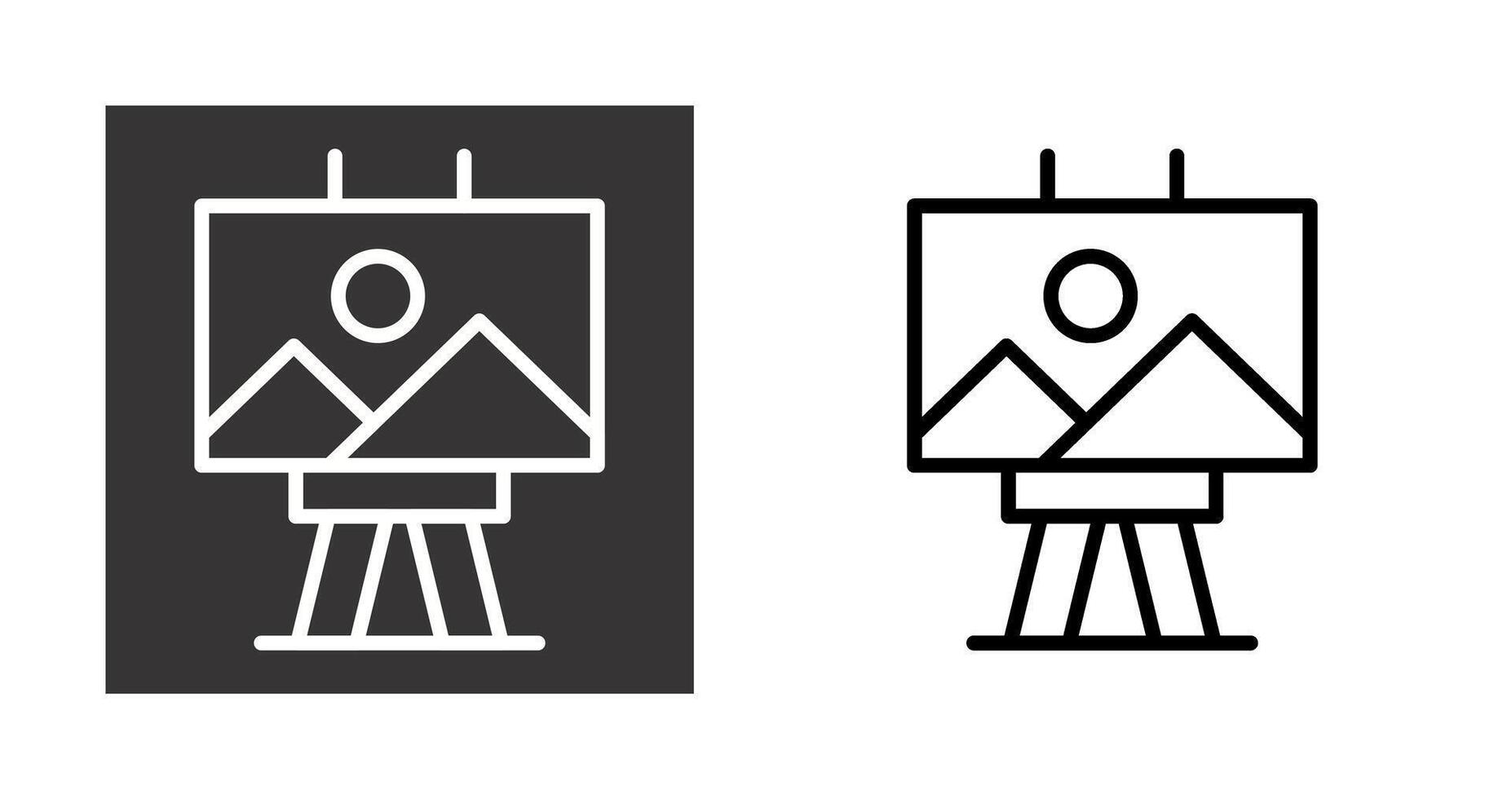 Canvas Vector Icon