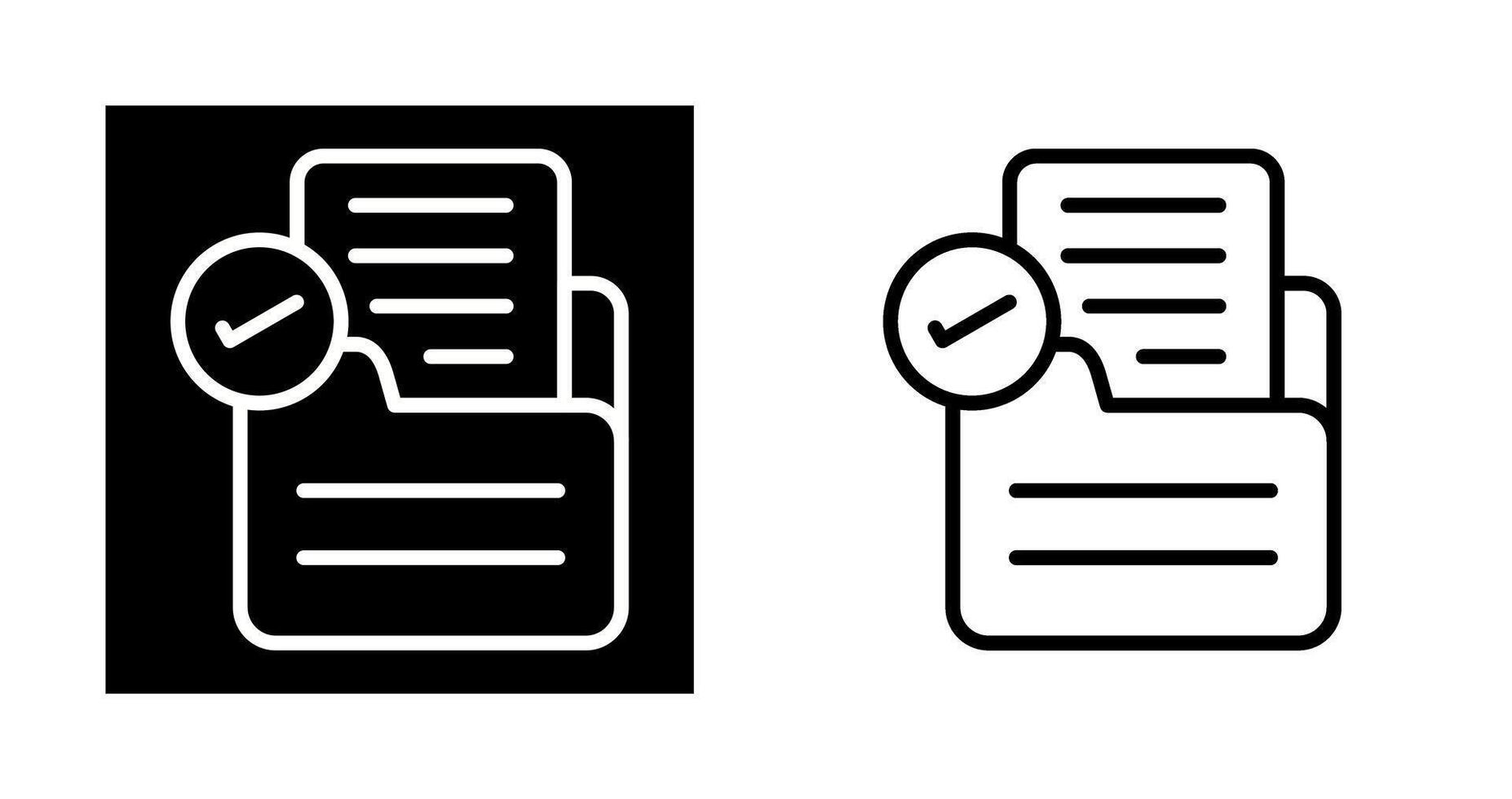 Document Approval Vector Icon