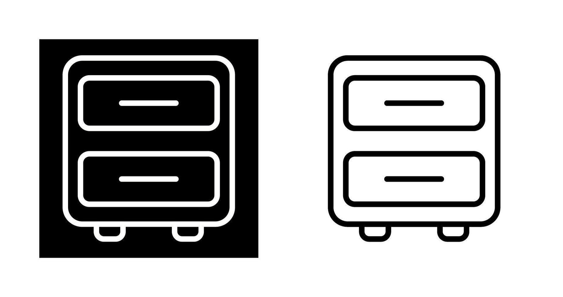 File Cabinet Vector Icon