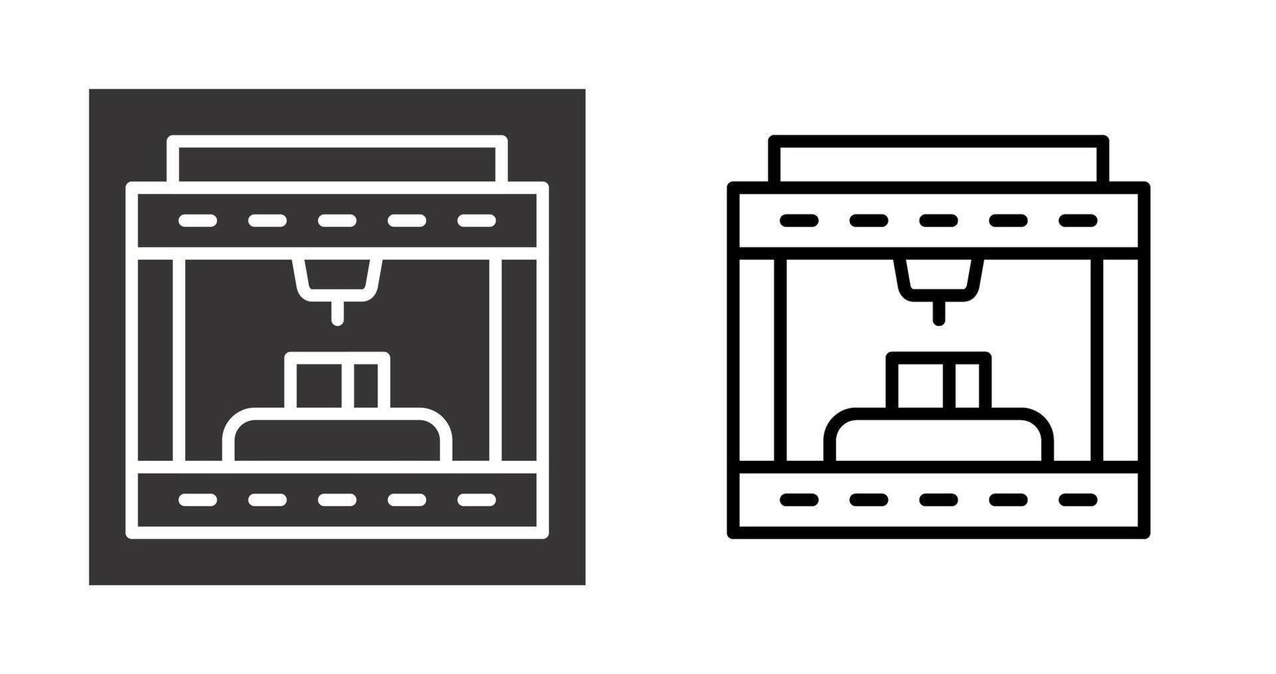3d Printing Vector Icon