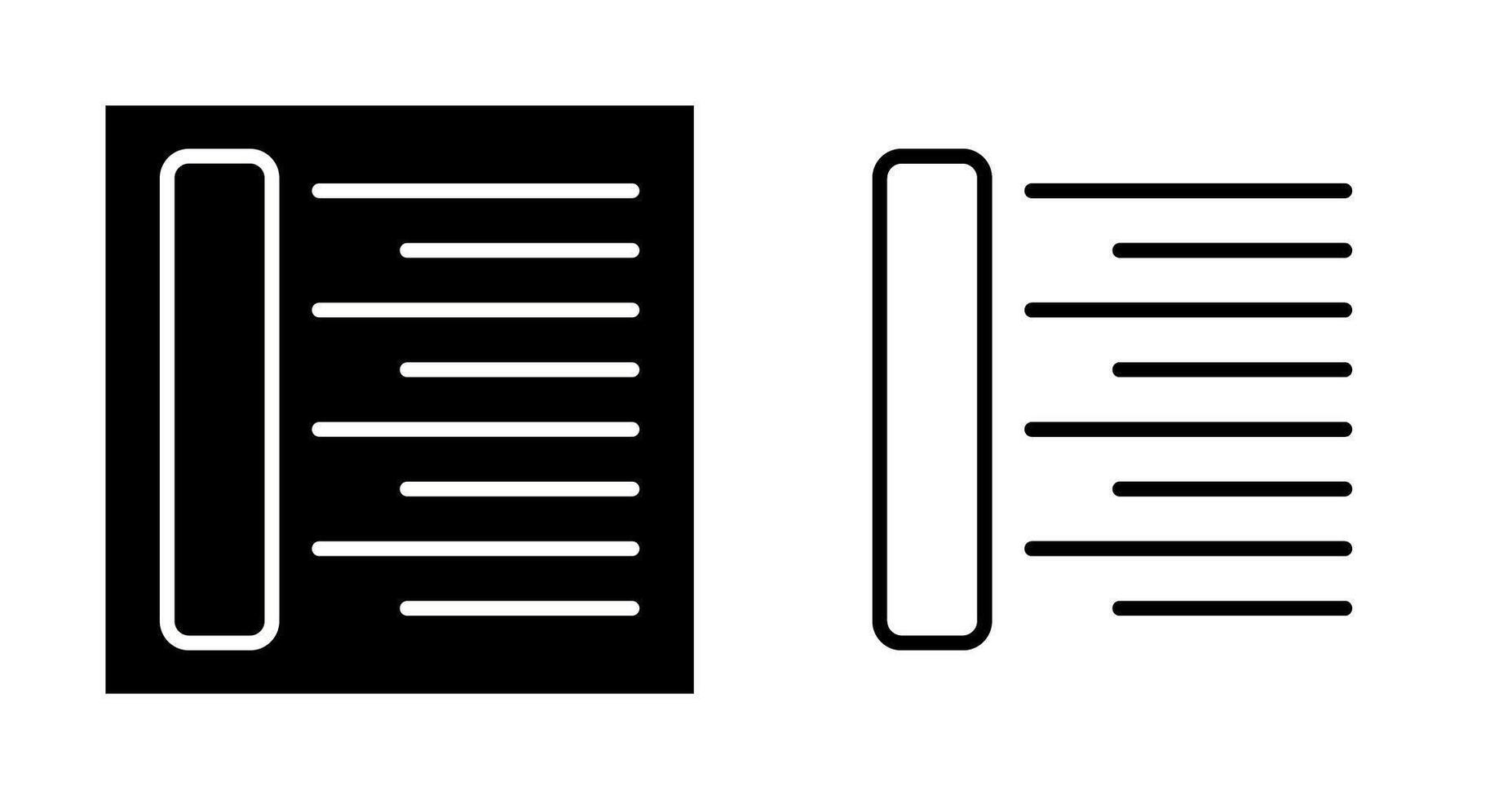 Align Vector Icon