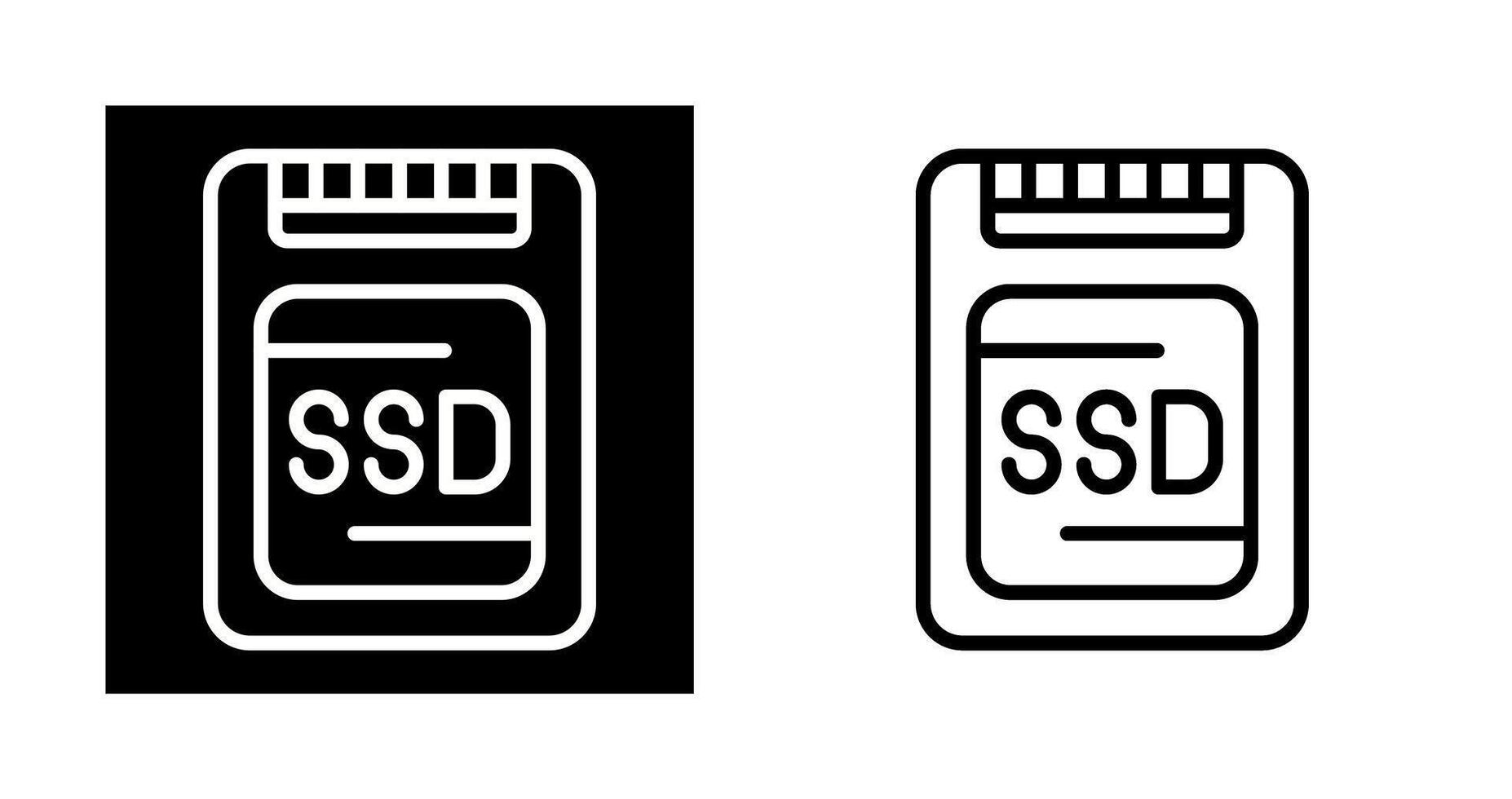 Ssd Vector Icon