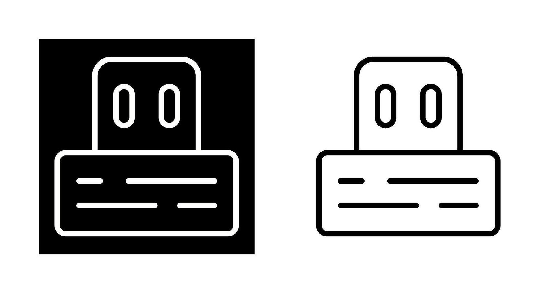 Usb Stick Vector Icon