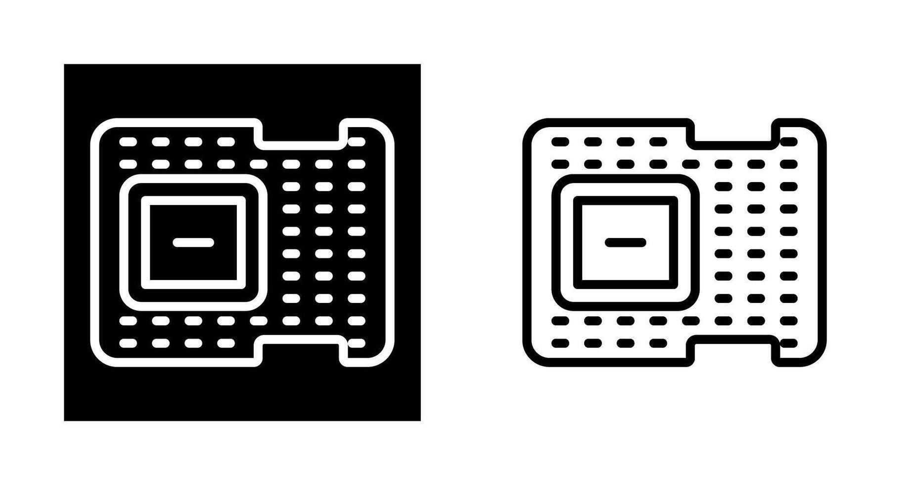 Processor Vector Icon