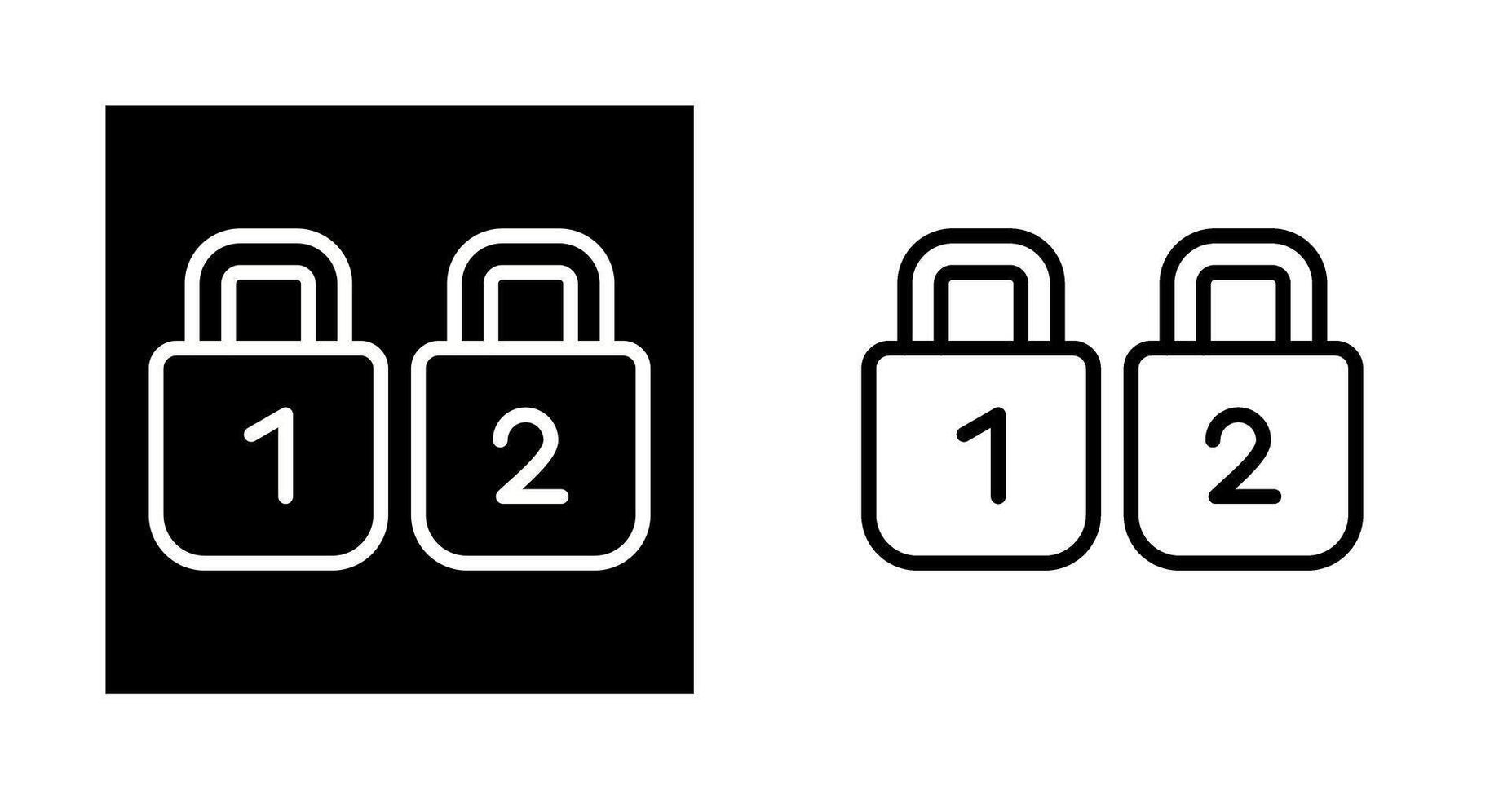 Padlocks Vector Icon