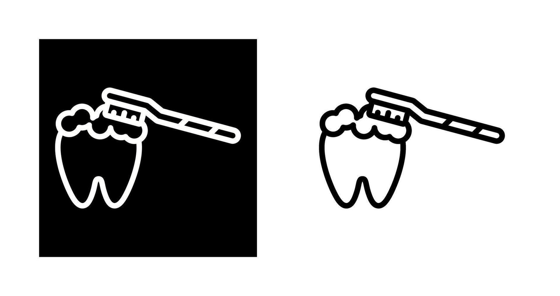 Brushing Teeth Vector Icon