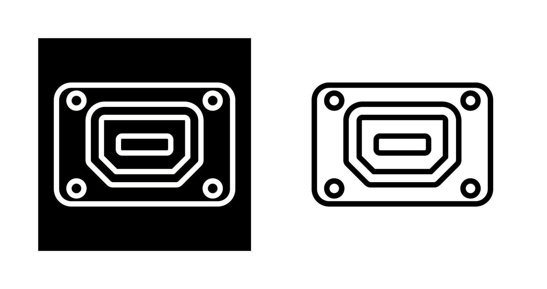 Thunderbolt Vector Icon