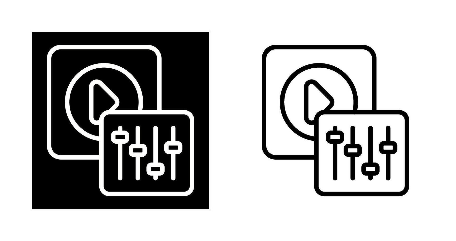 Sliders Vector Icon